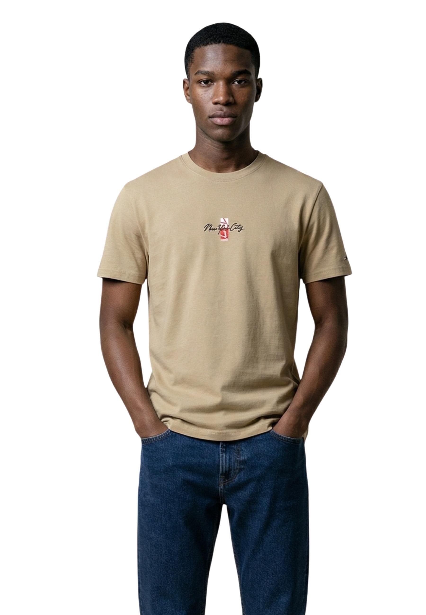 Tommy Hilfiger Jeans T-Shirt Uomo - Tommy Hilfiger Jeans