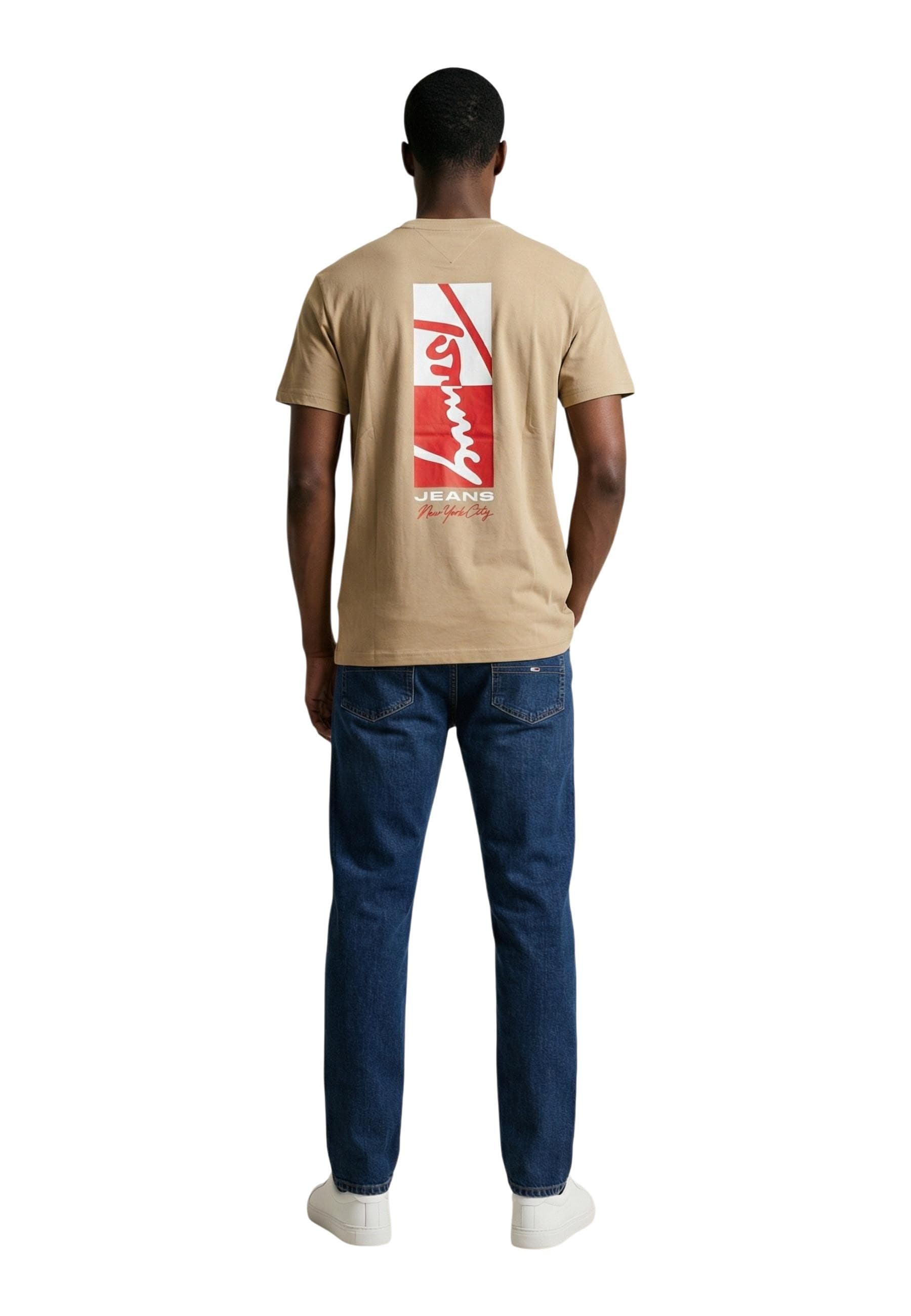 Tommy Hilfiger Jeans T-Shirt Uomo - Tommy Hilfiger Jeans