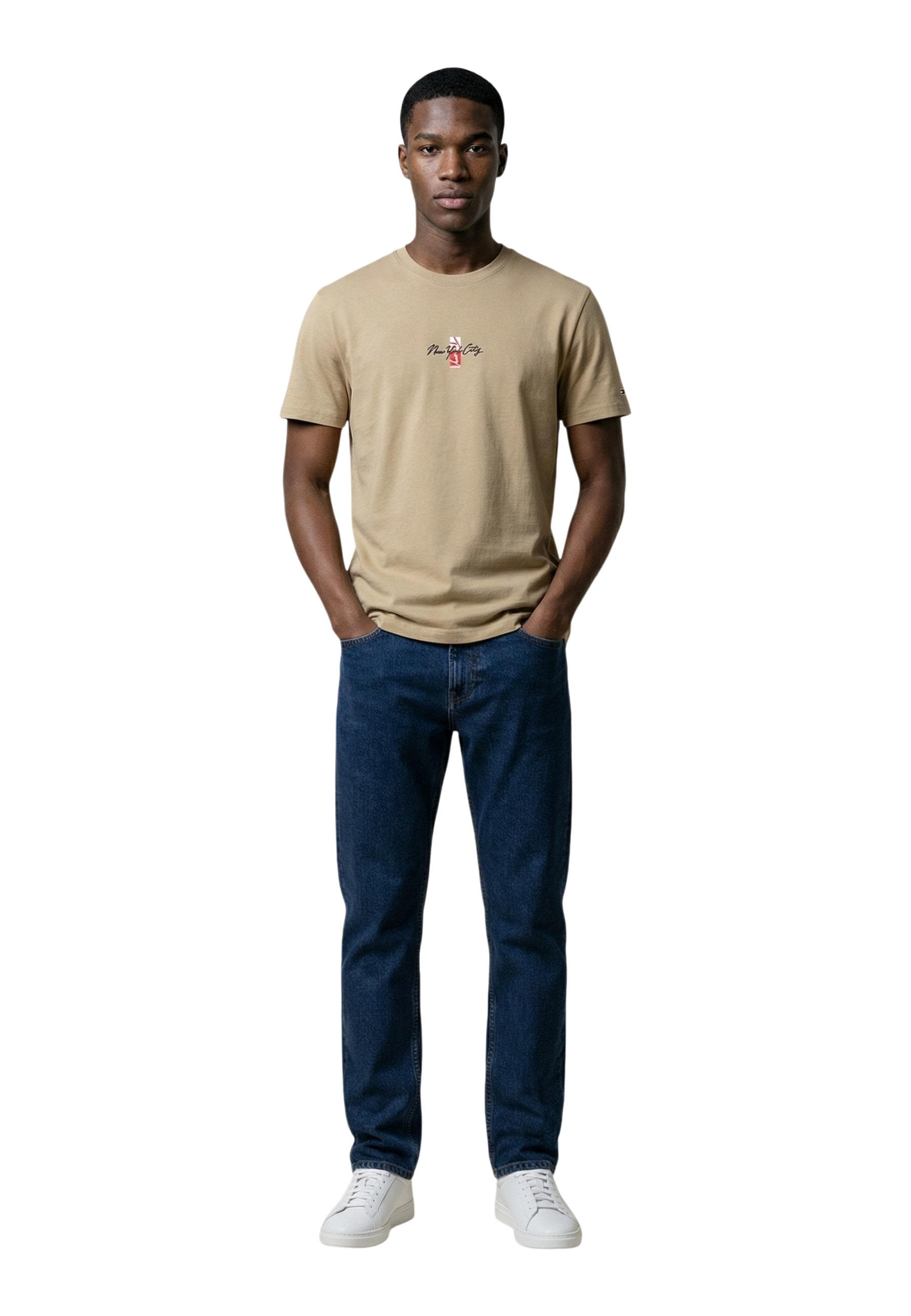Tommy Hilfiger Jeans T-Shirt Uomo - Tommy Hilfiger Jeans