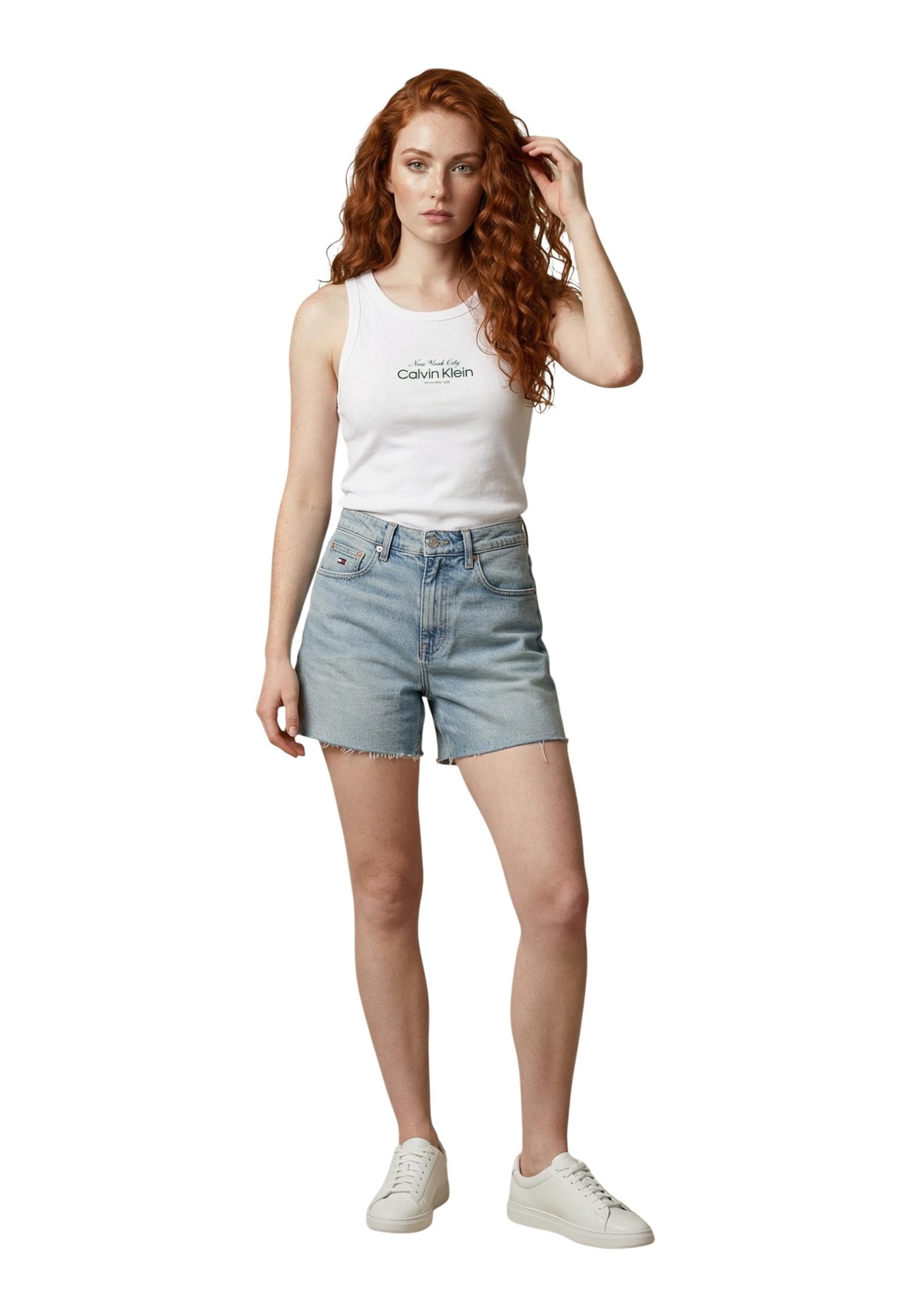 Tommy Hilfiger Jeans Shorts Donna - Tommy Hilfiger Jeans