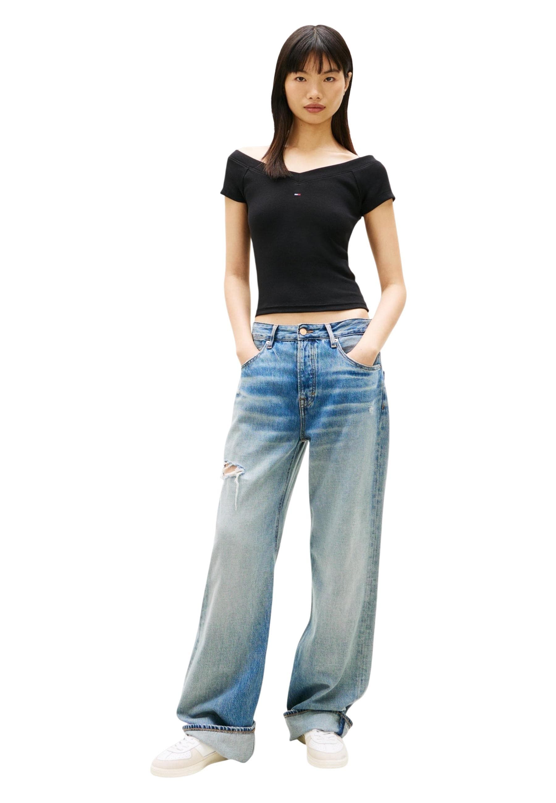 Tommy Hilfiger Jeans Top Donna - Tommy Hilfiger Jeans