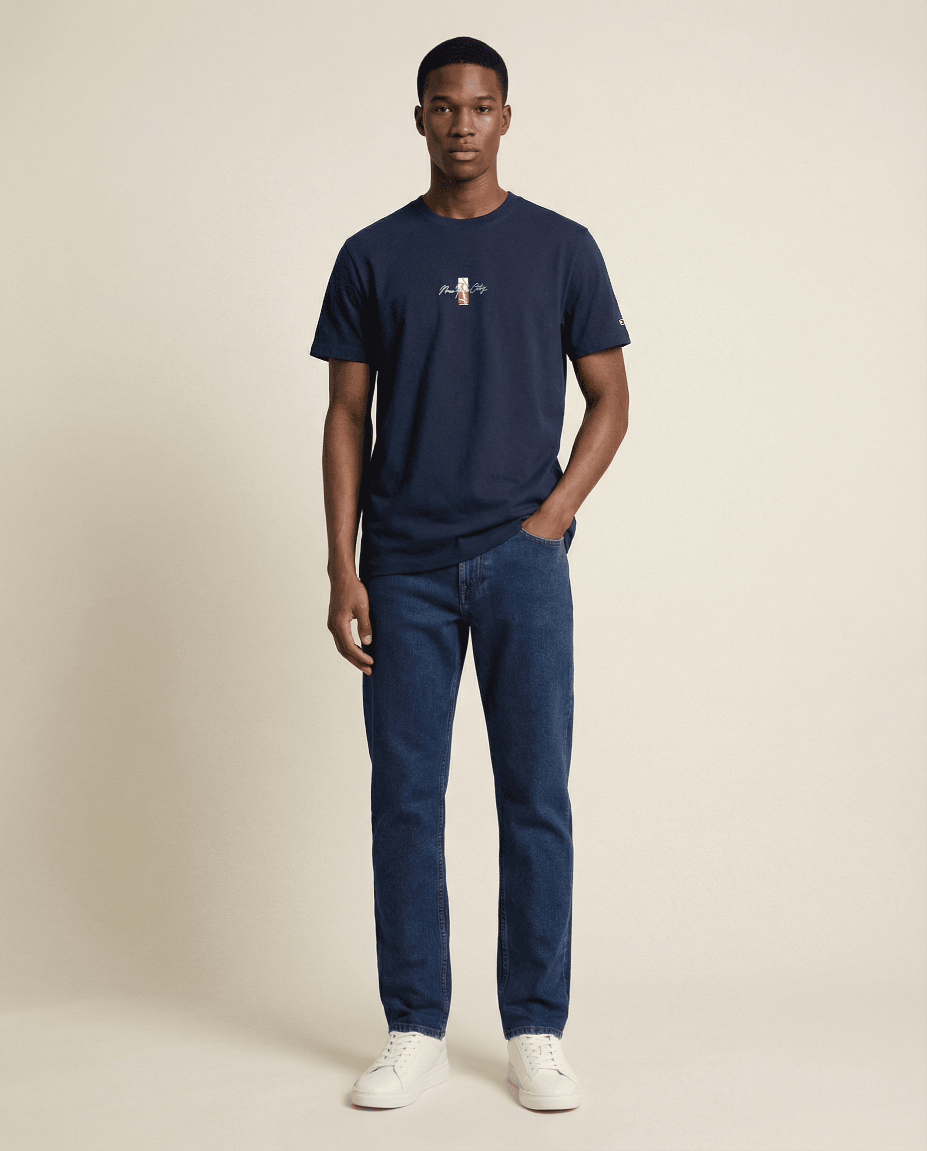 Tommy Hilfiger Jeans T-Shirt Uomo - Tommy Hilfiger Jeans