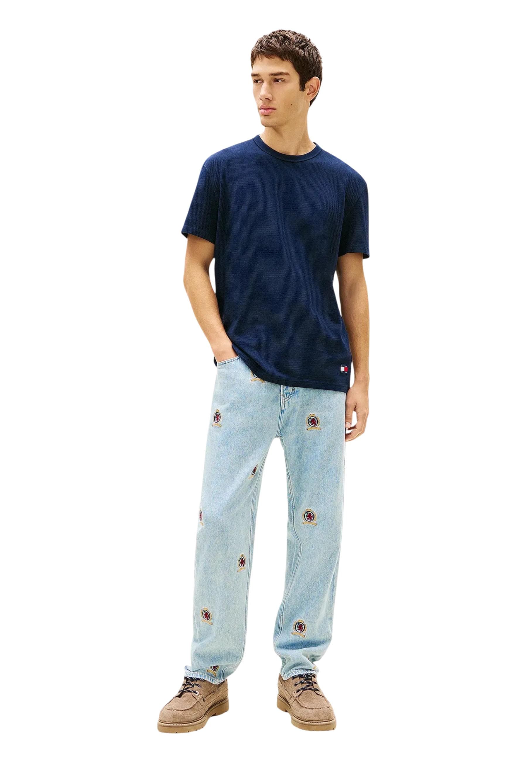 Tommy Hilfiger Jeans T-Shirt Uomo - Tommy Hilfiger Jeans