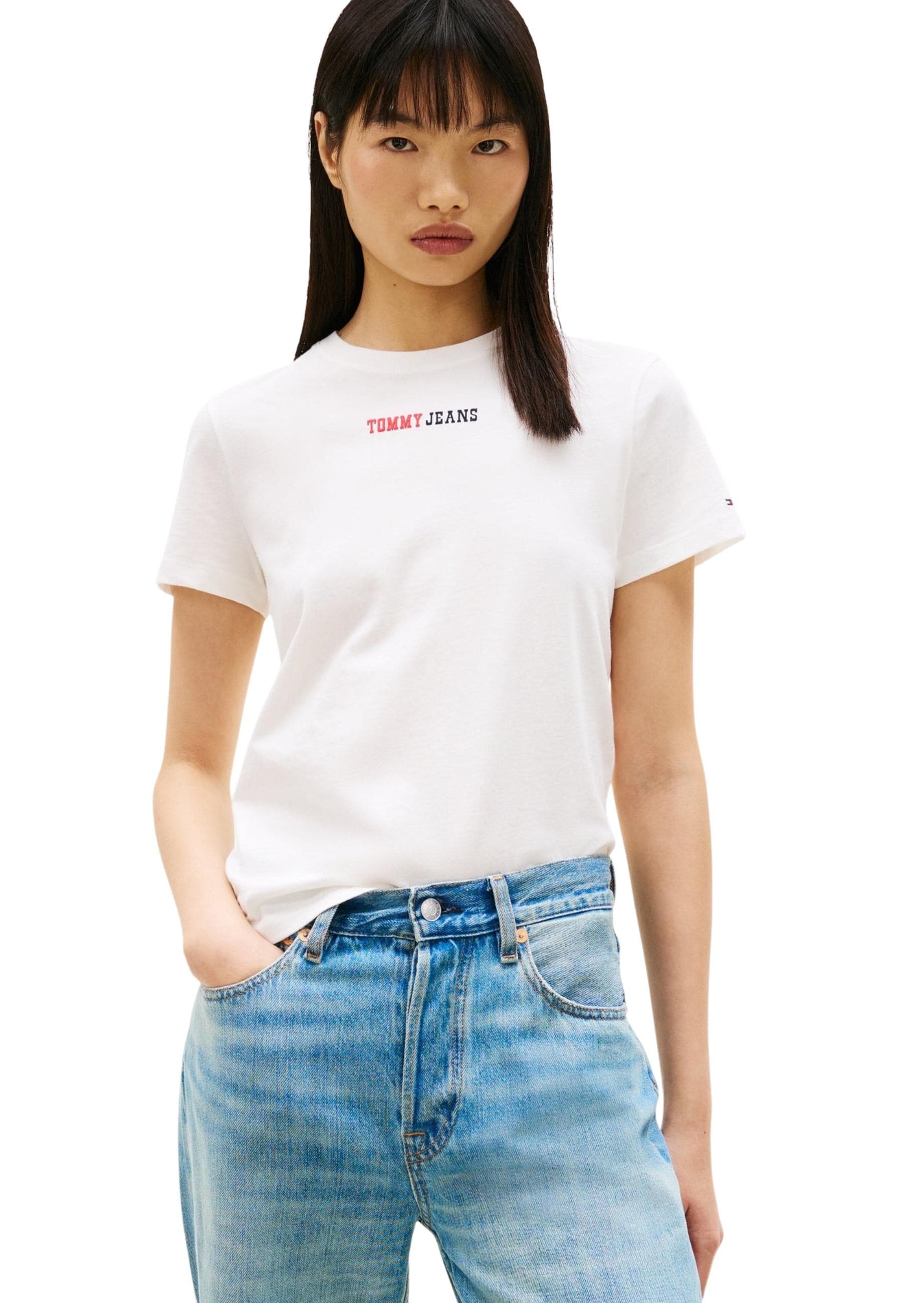 Tommy Hilfiger Jeans T-Shirt Donna - Tommy Hilfiger Jeans