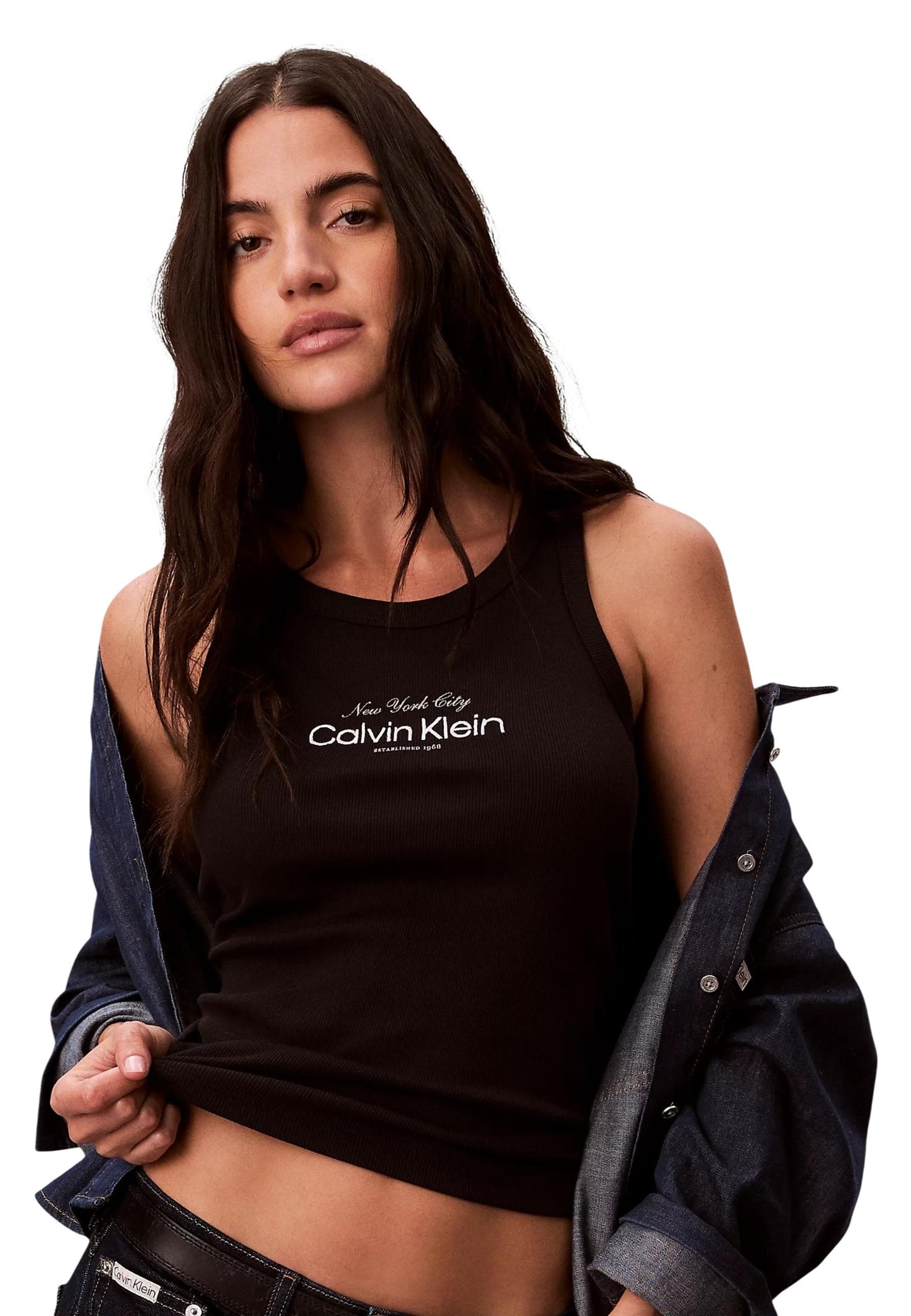 Calvin Klein Jeans Top Donna - Calvin Klein Jeans