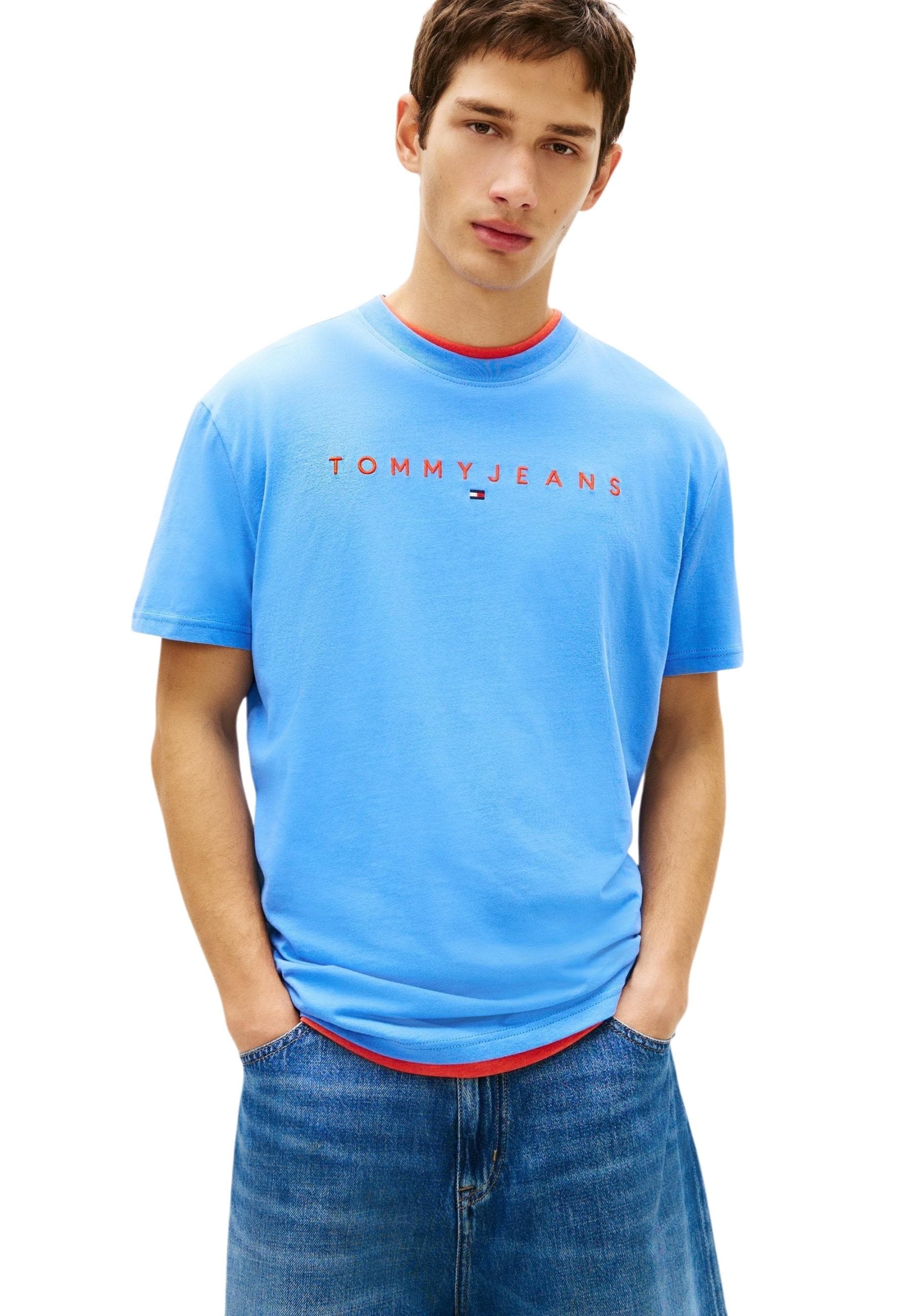 Tommy Hilfiger Jeans T-Shirt Uomo - Tommy Hilfiger Jeans