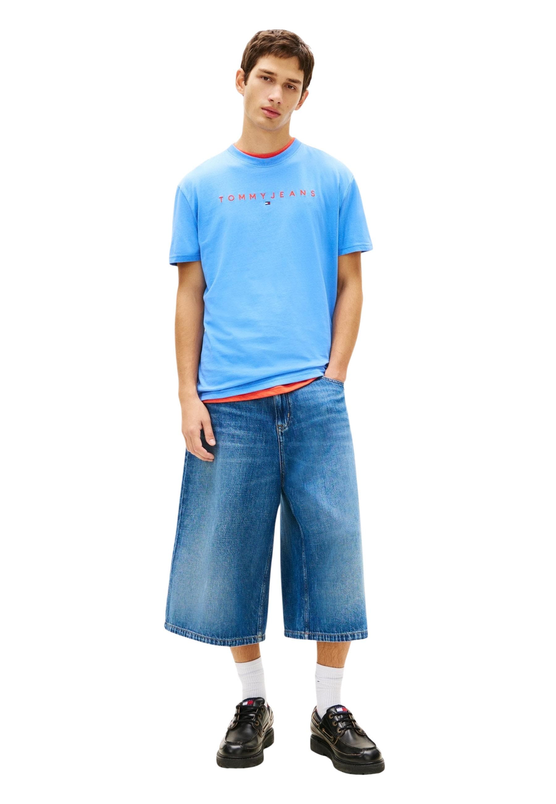 Tommy Hilfiger Jeans T-Shirt Uomo - Tommy Hilfiger Jeans