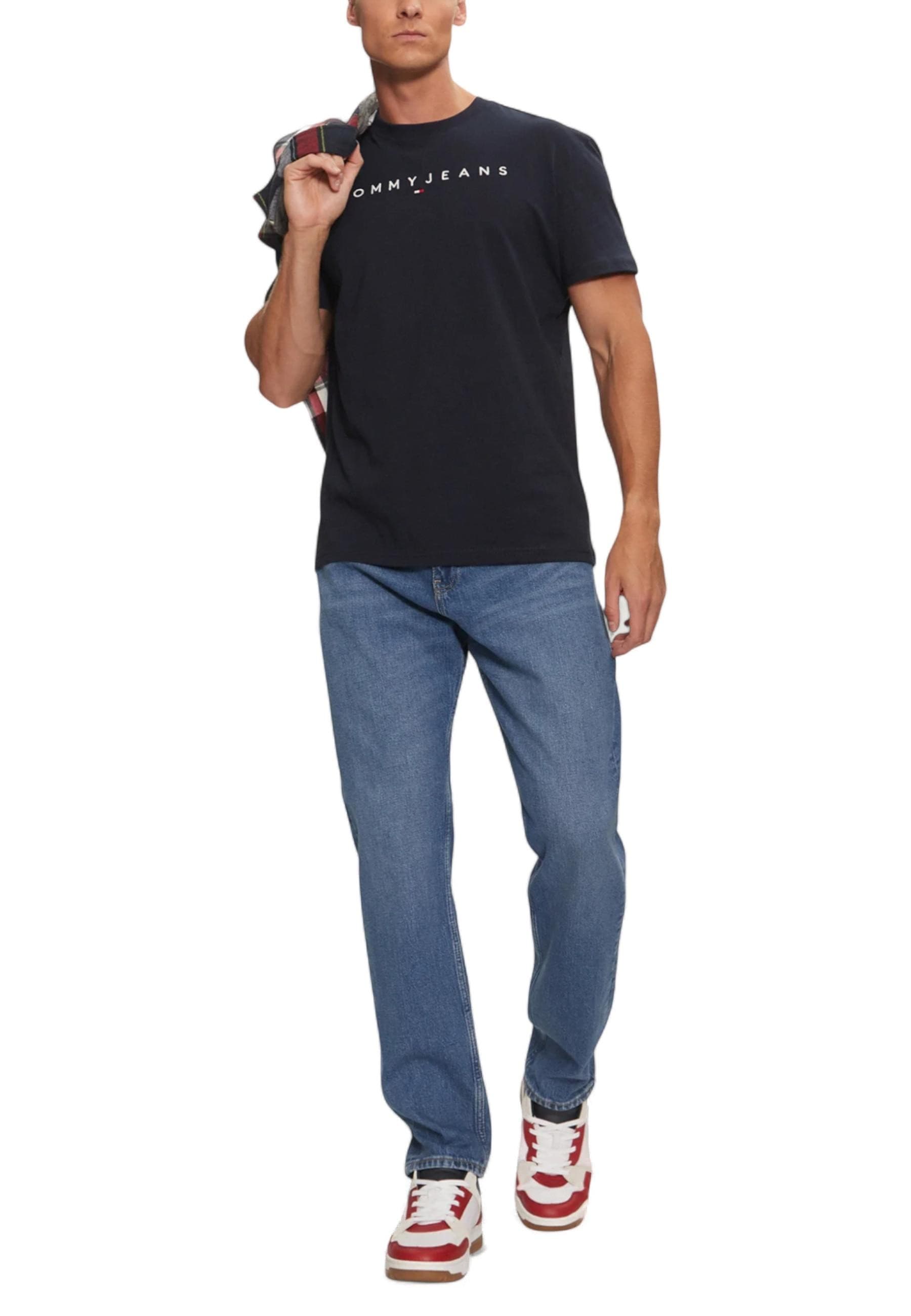 Tommy Hilfiger Jeans T-Shirt Uomo - Tommy Hilfiger Jeans