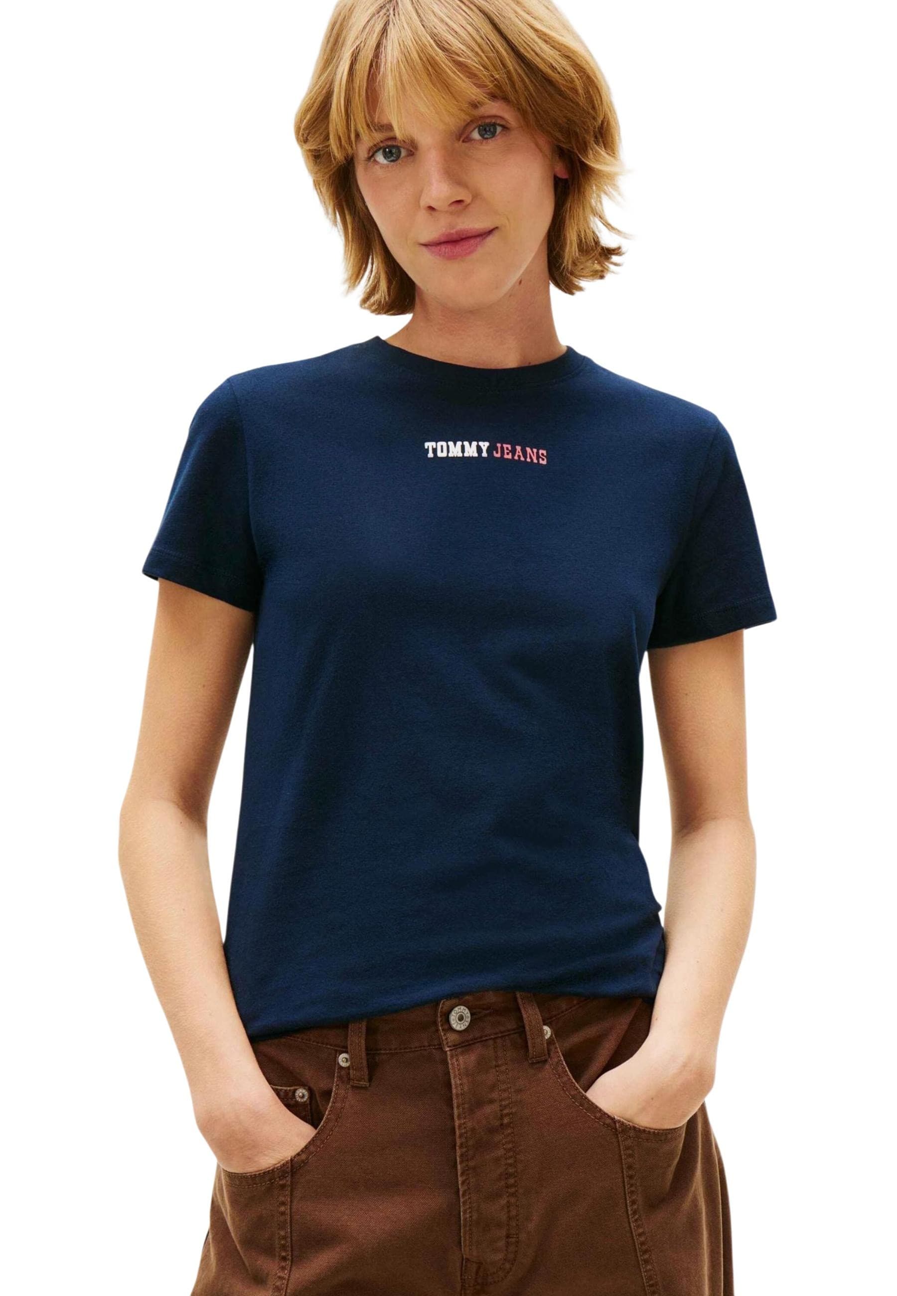 Tommy Hilfiger Jeans T-Shirt Donna - Tommy Hilfiger Jeans