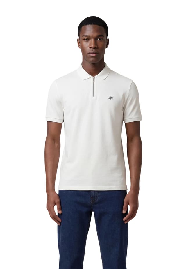Armani Exchange Блузи с яка Мъжe