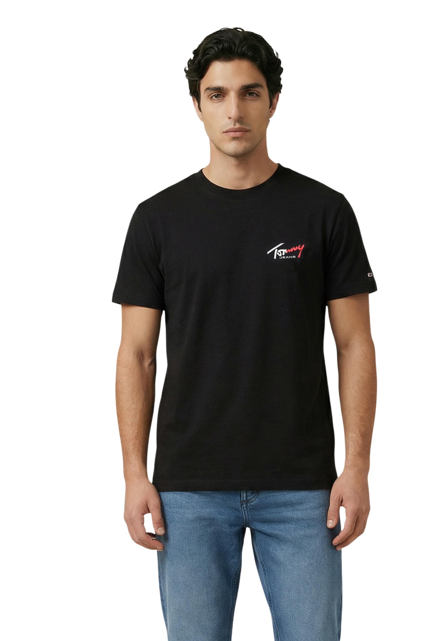 Tommy Hilfiger Jeans T-Shirt Uomo - Tommy Hilfiger Jeans