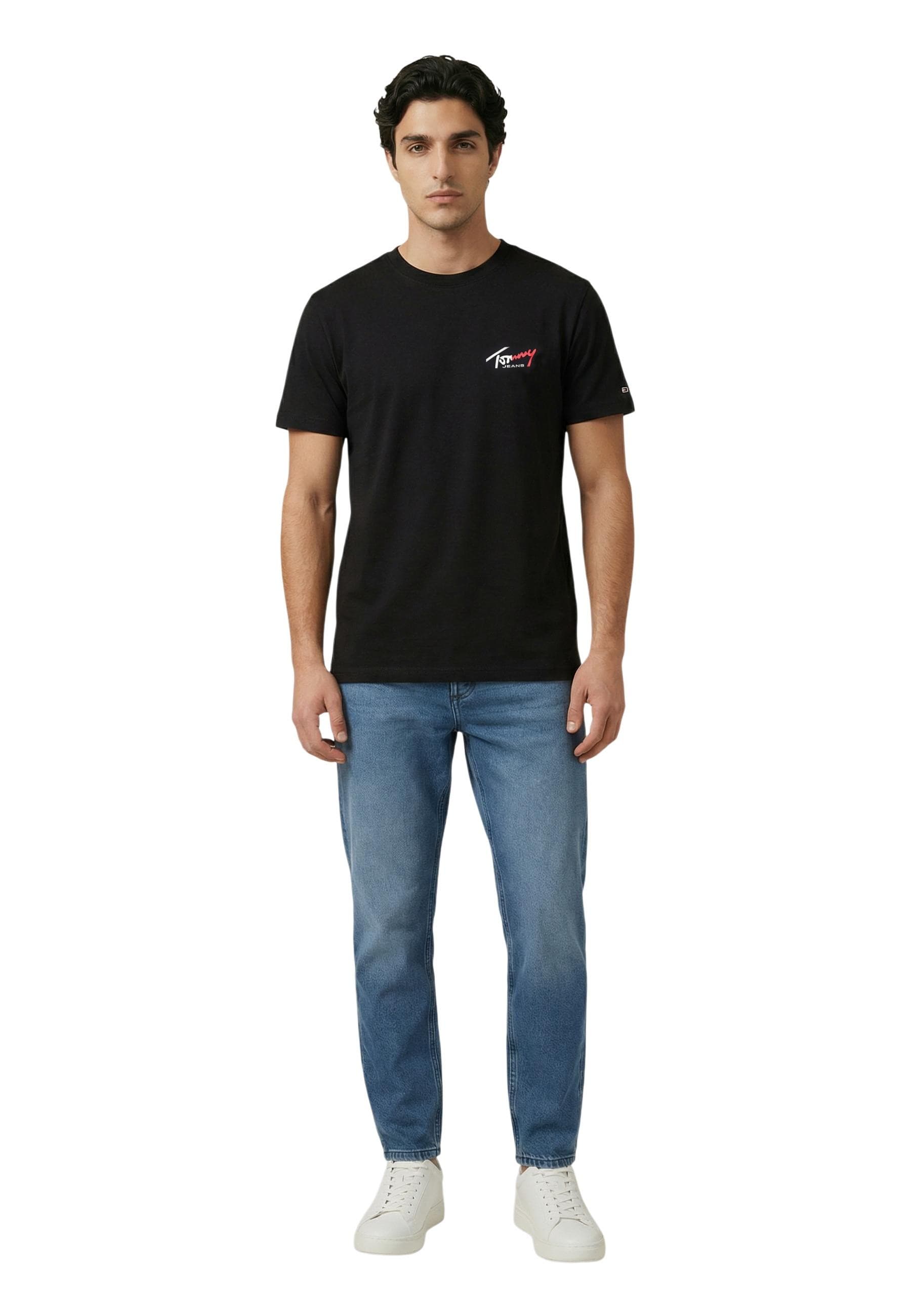 Tommy Hilfiger Jeans T-Shirt Uomo - Tommy Hilfiger Jeans