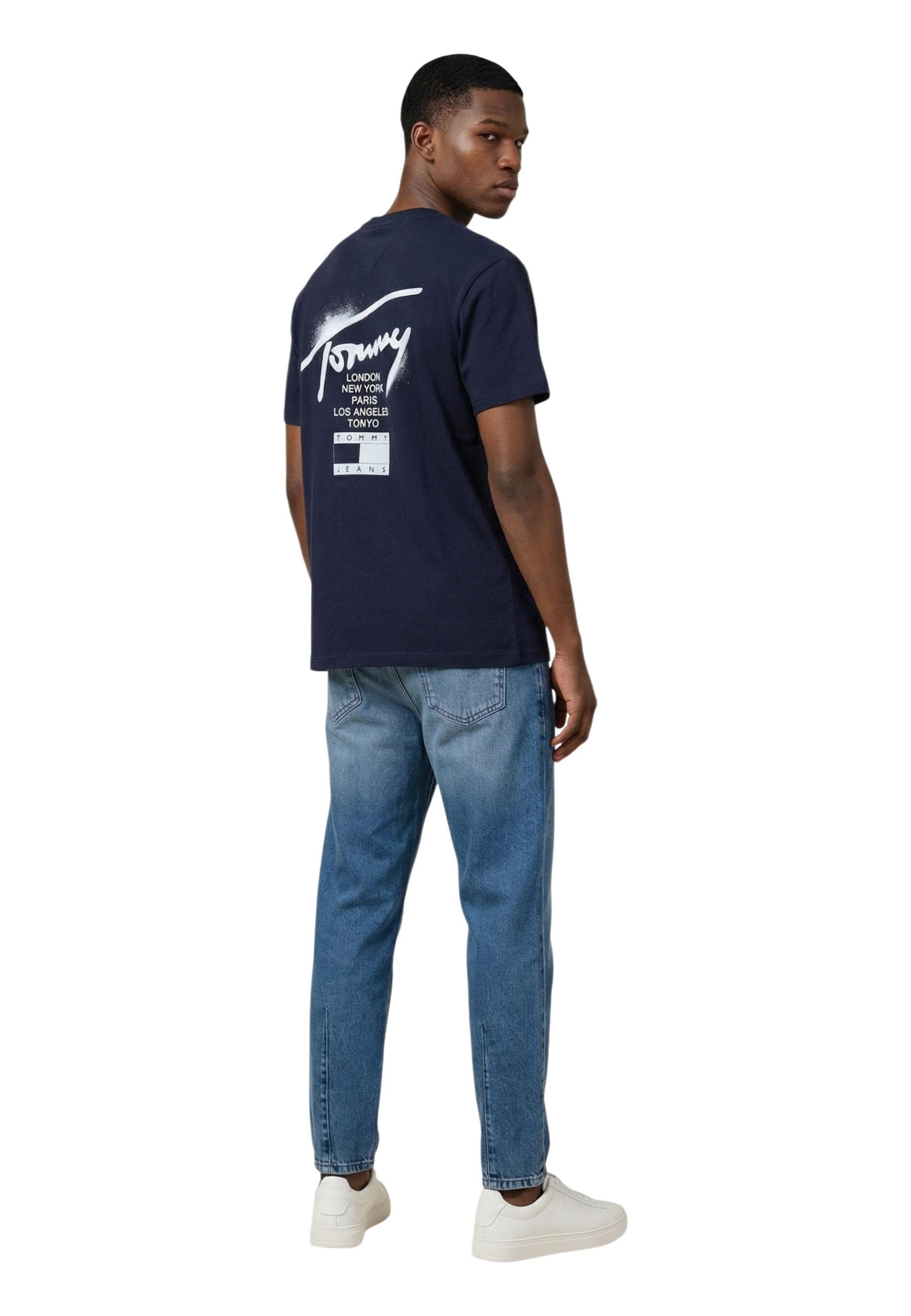 Tommy Hilfiger Jeans T-Shirt Uomo - Tommy Hilfiger Jeans
