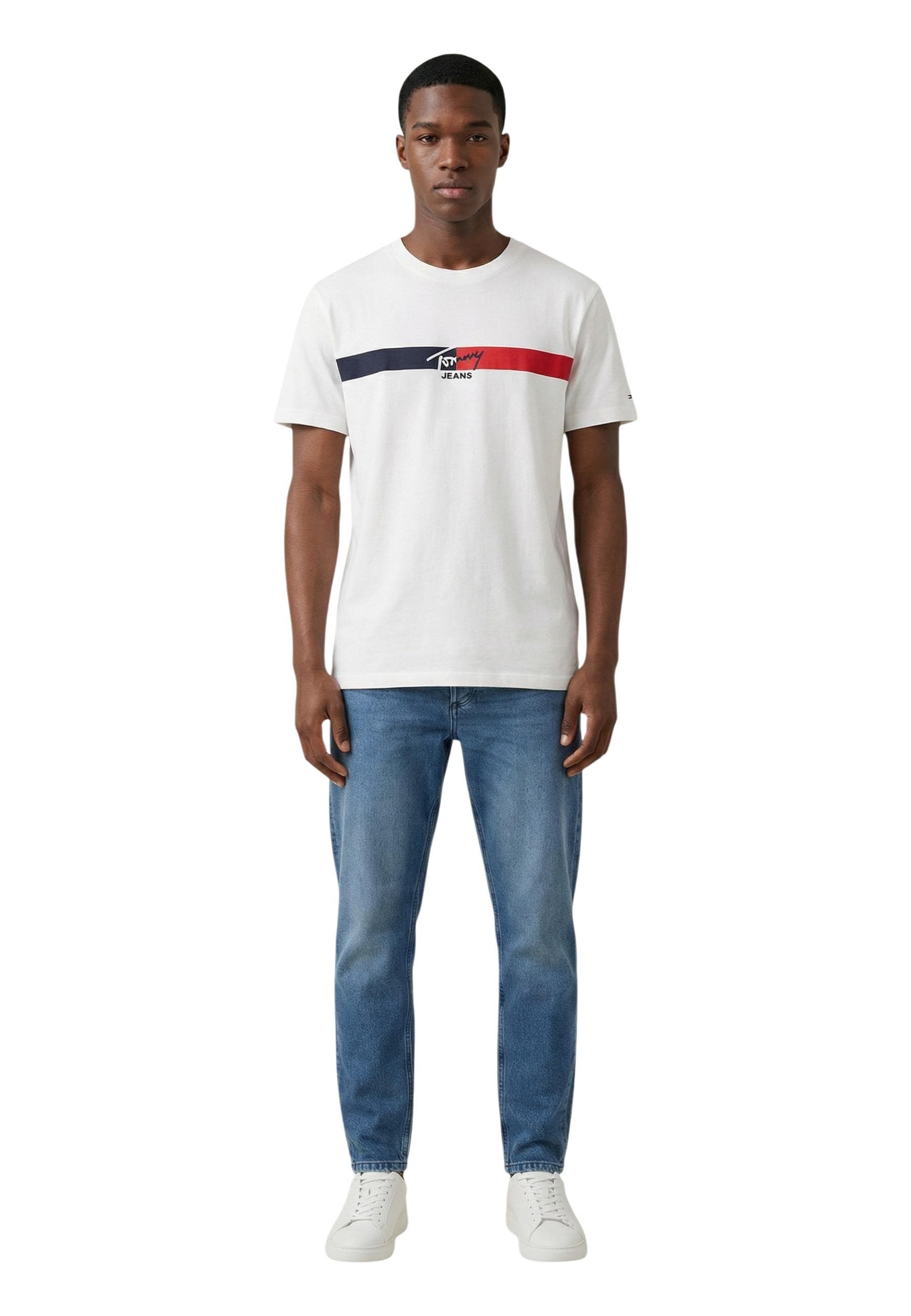 Tommy Hilfiger Jeans T-Shirt Uomo - Tommy Hilfiger Jeans