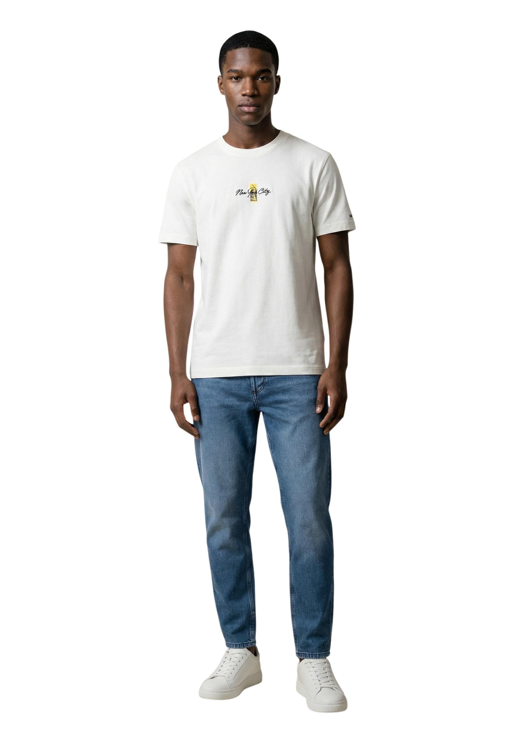 Tommy Hilfiger Jeans T-Shirt Uomo - Tommy Hilfiger Jeans
