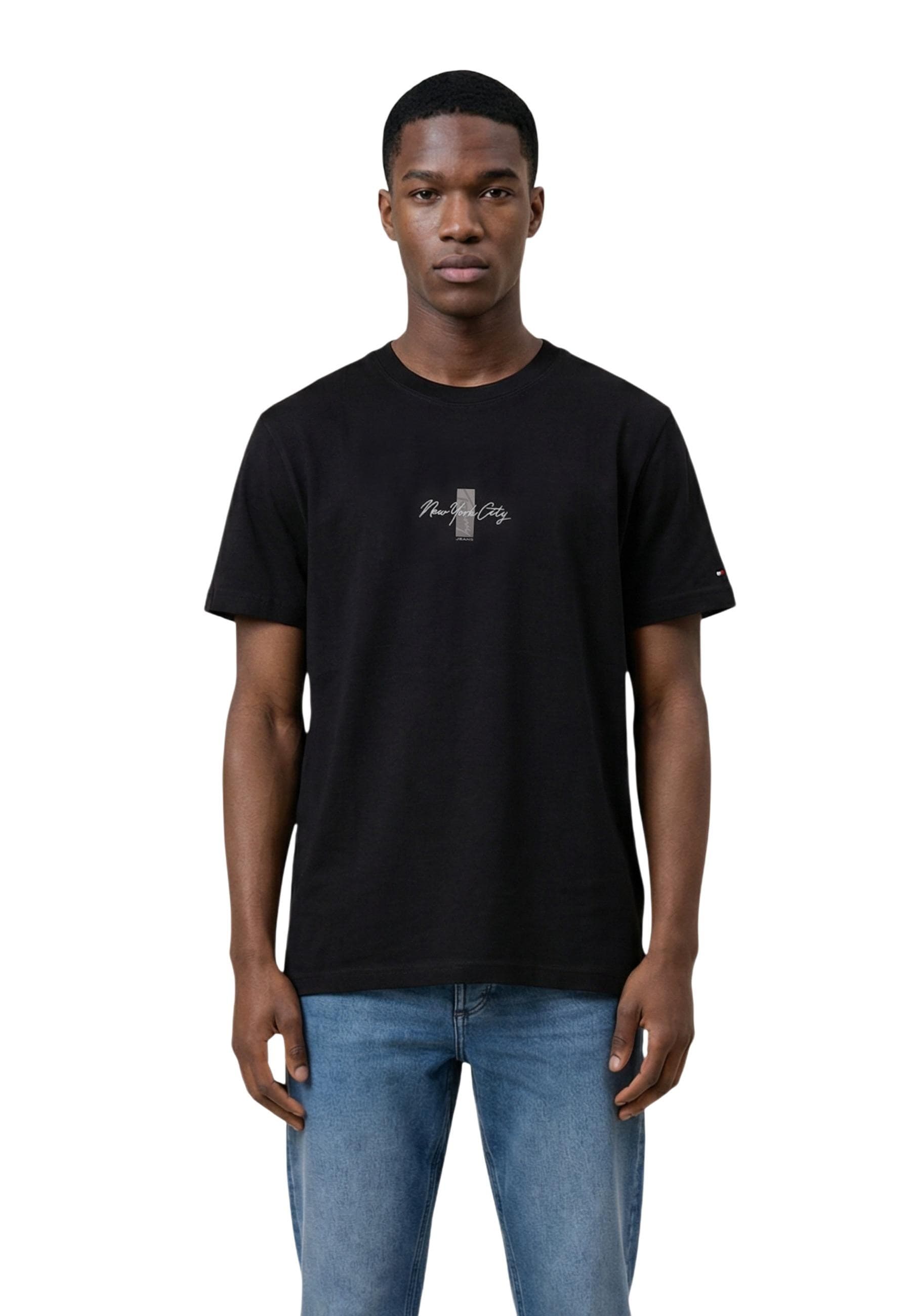 Tommy Hilfiger Jeans T-Shirt Uomo - Tommy Hilfiger Jeans