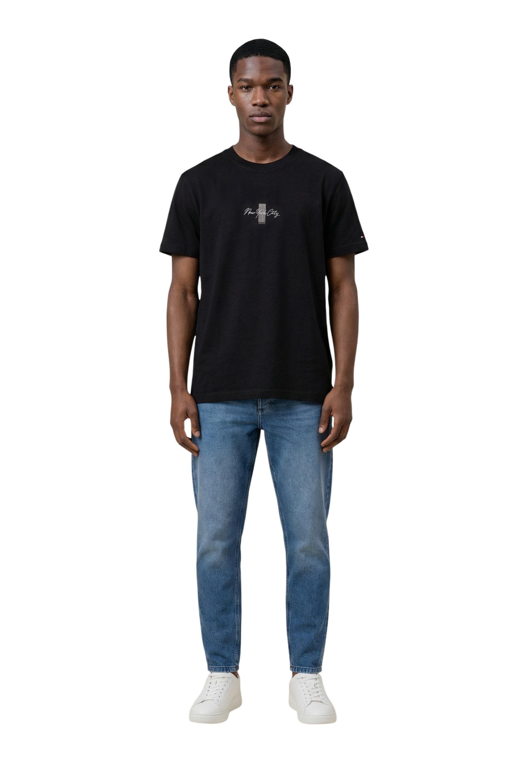 Tommy Hilfiger Jeans T-Shirt Uomo - Tommy Hilfiger Jeans