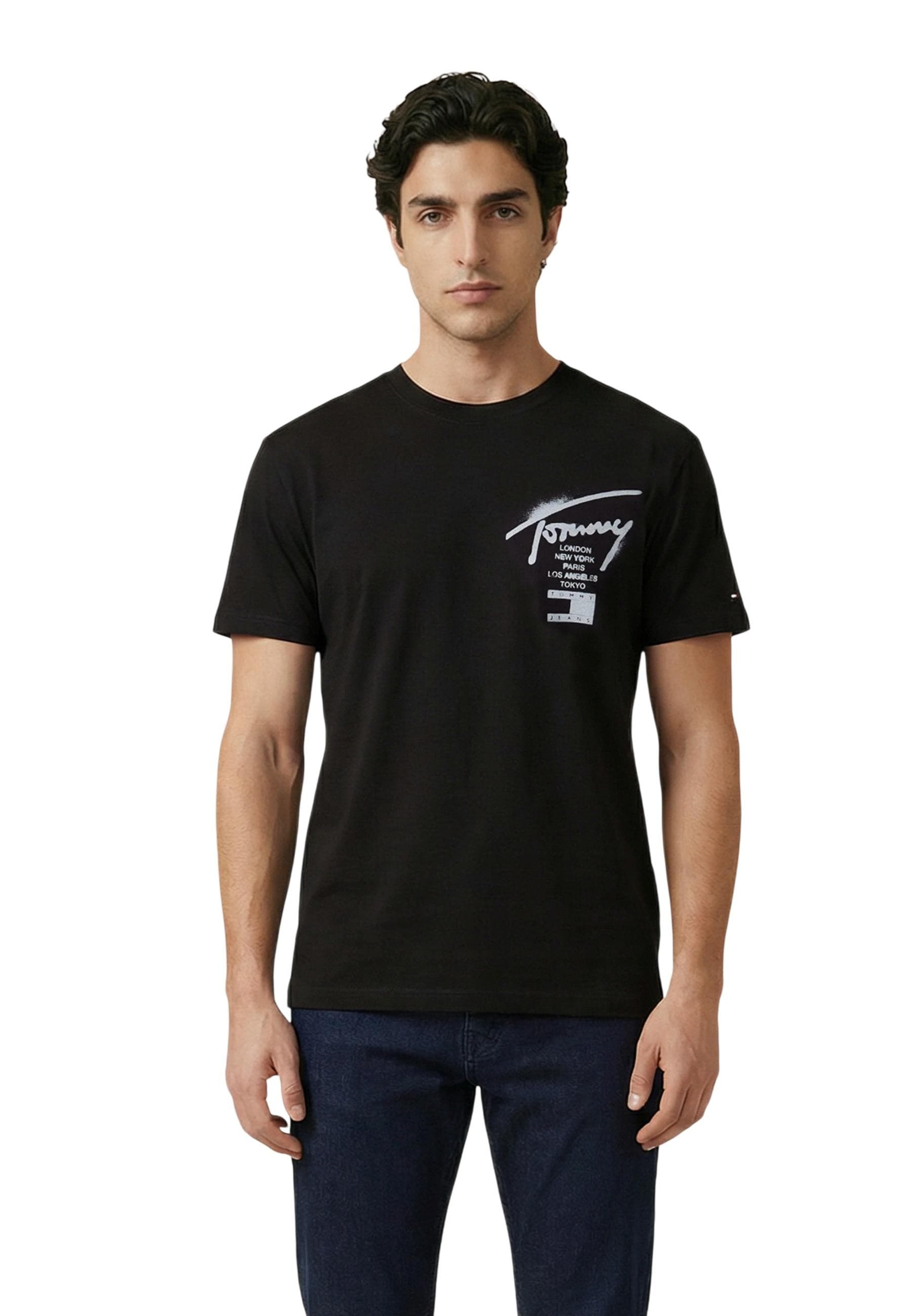 Tommy Hilfiger Jeans T-Shirt Uomo - Tommy Hilfiger Jeans