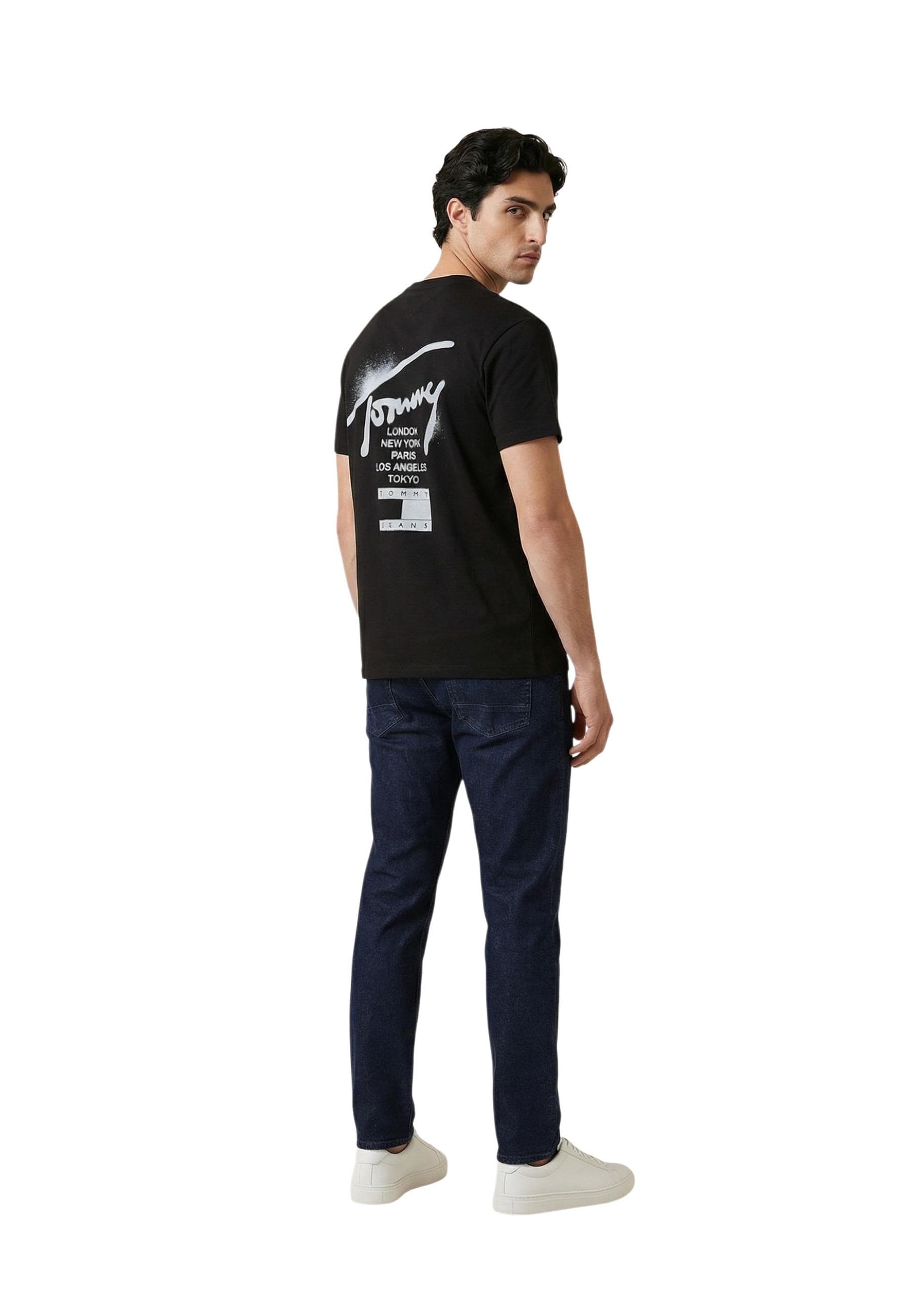 Tommy Hilfiger Jeans T-Shirt Uomo - Tommy Hilfiger Jeans