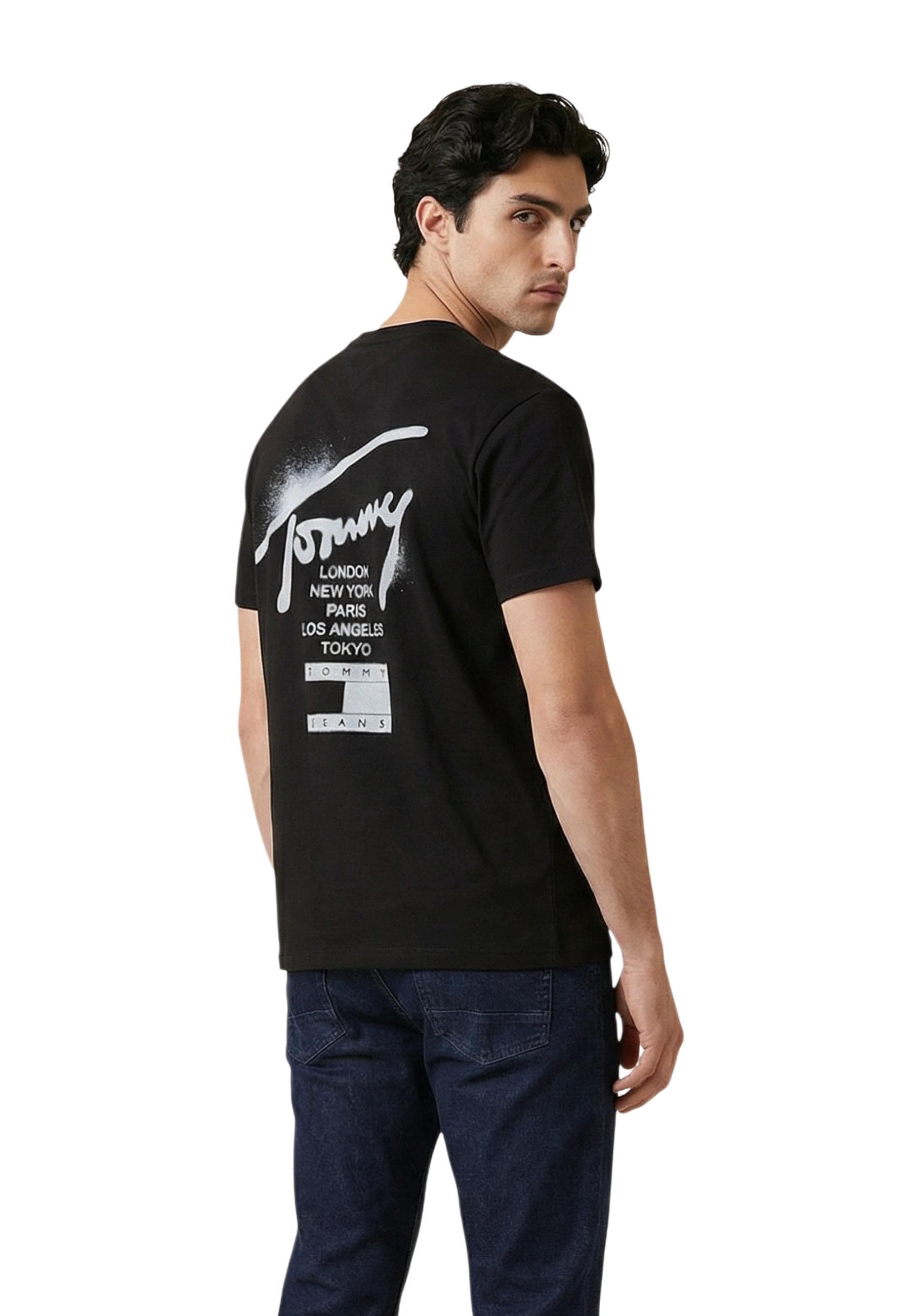Tommy Hilfiger Jeans T-Shirt Uomo - Tommy Hilfiger Jeans