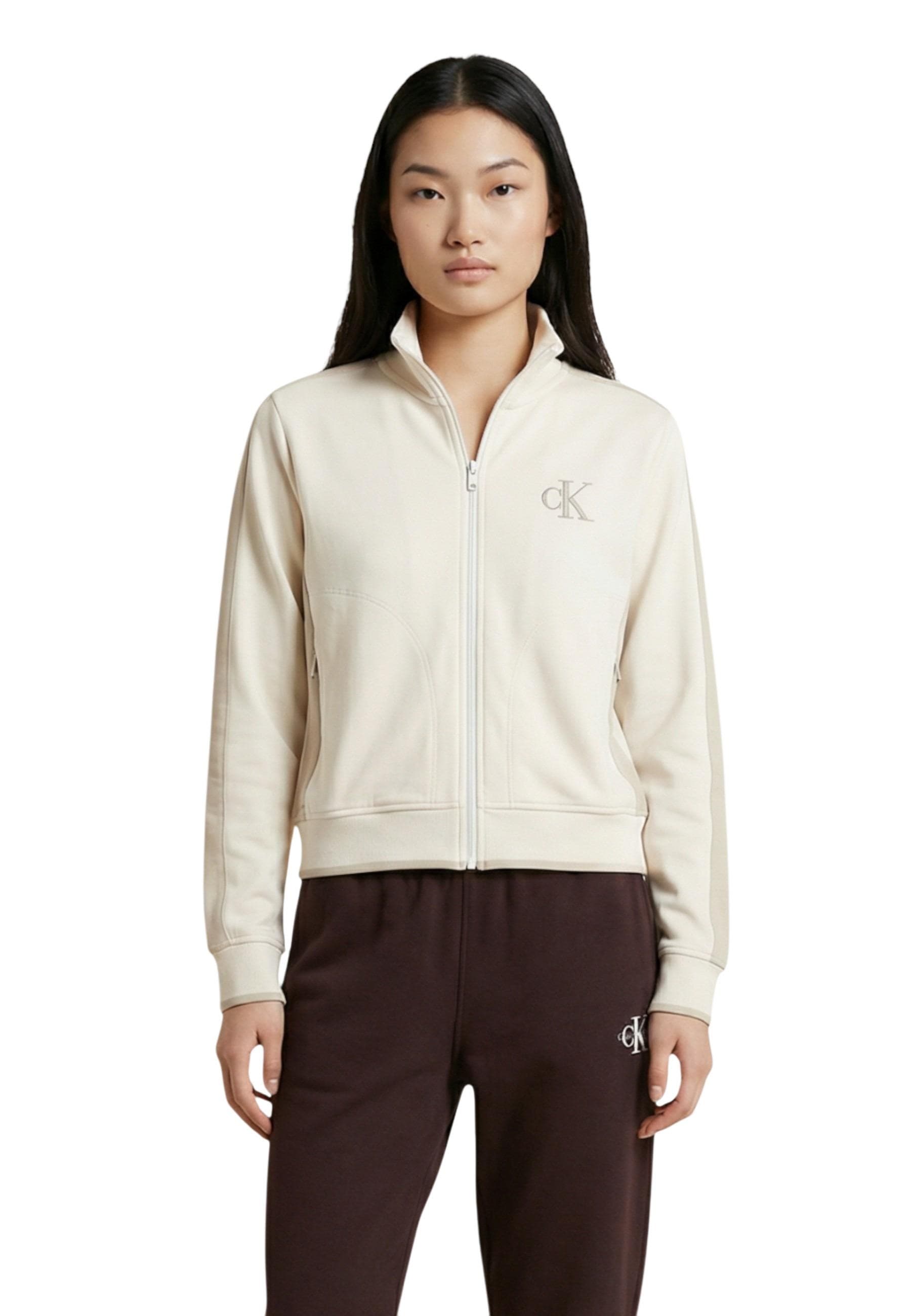 Calvin Klein Jeans Felpa Donna - Calvin Klein Jeans