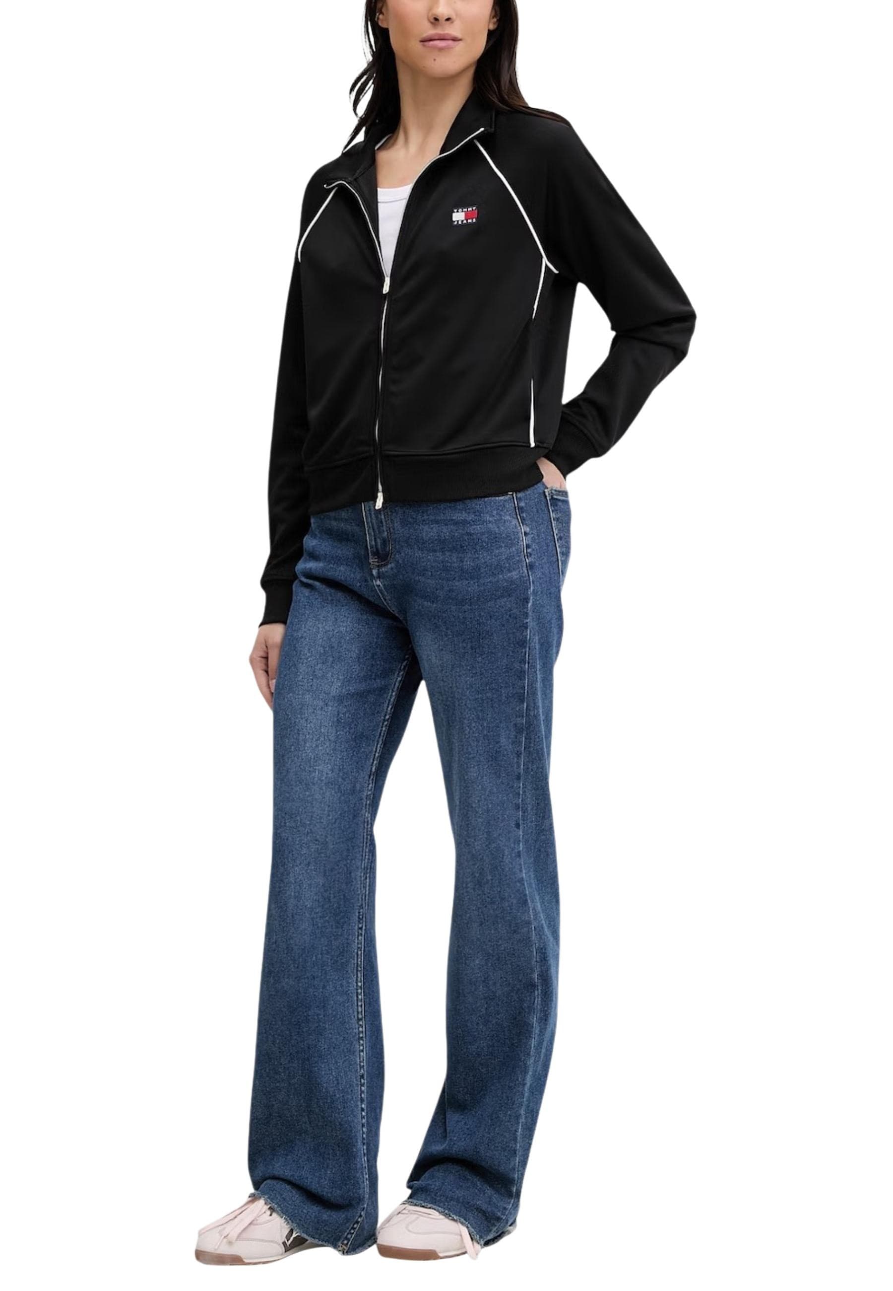 Tommy Hilfiger Jeans Felpa Donna - Tommy Hilfiger Jeans