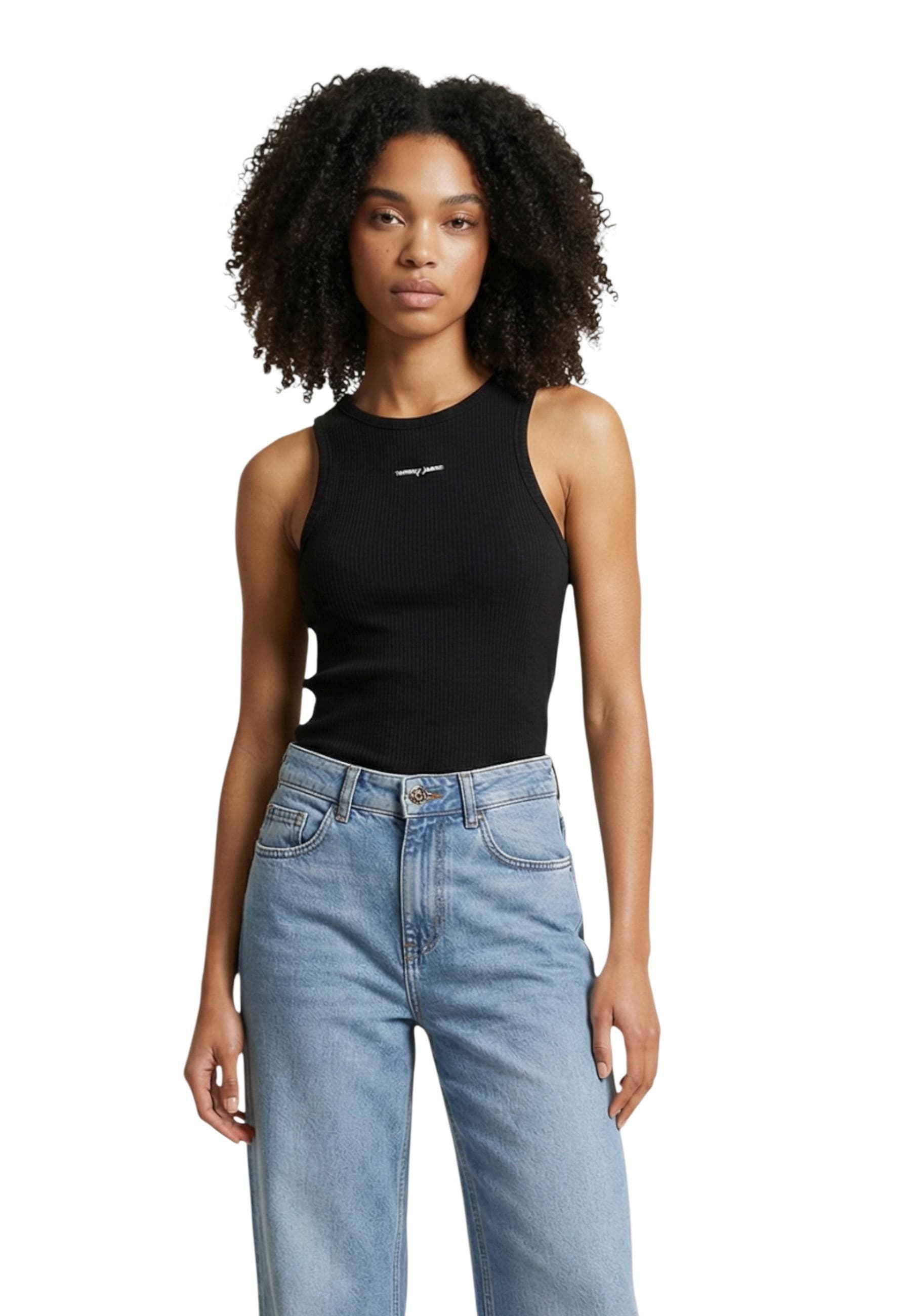 Tommy Hilfiger Jeans Top Donna - Tommy Hilfiger Jeans