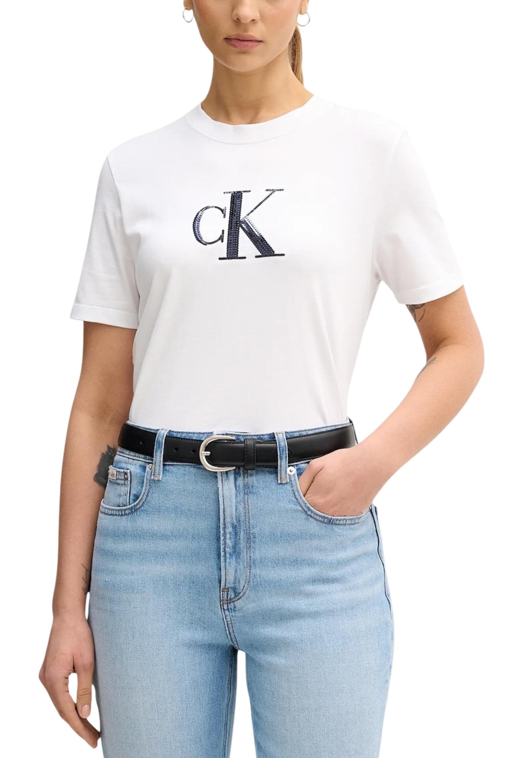 Calvin Klein Jeans T-Shirt Donna - Calvin Klein Jeans