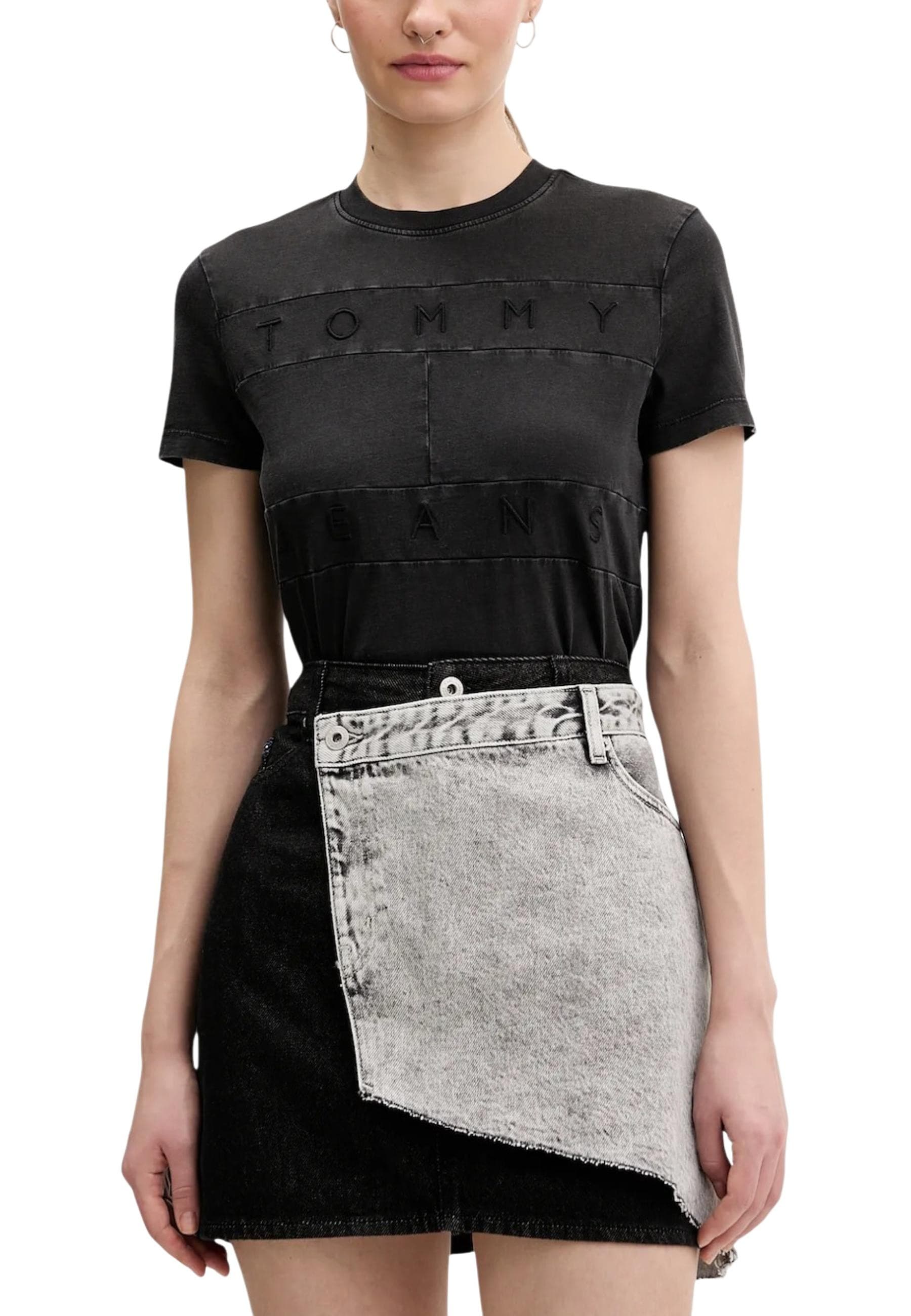 Tommy Hilfiger Jeans T-Shirt Donna - Tommy Hilfiger Jeans