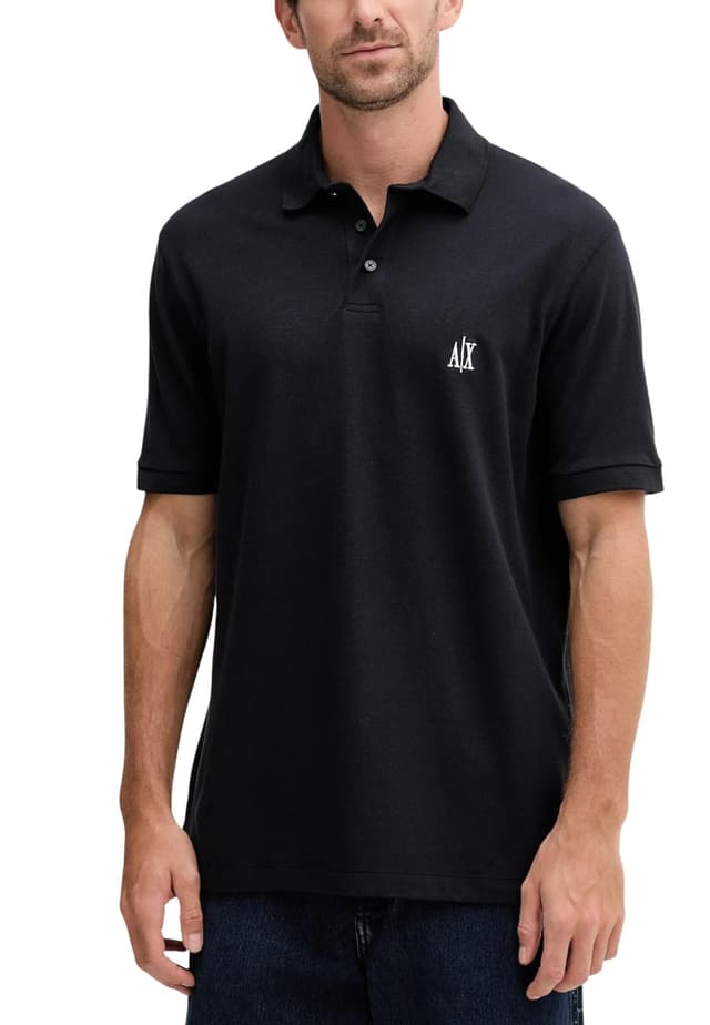 Armani Exchange Блузи с яка Мъжe