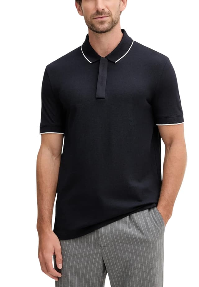 Armani Exchange Блузи с яка Мъжe