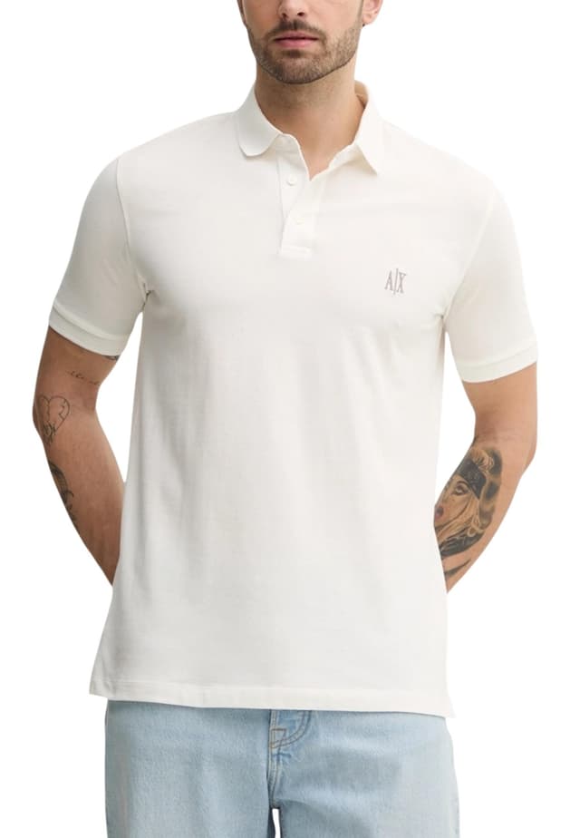 Armani Exchange Блузи с яка Мъжe