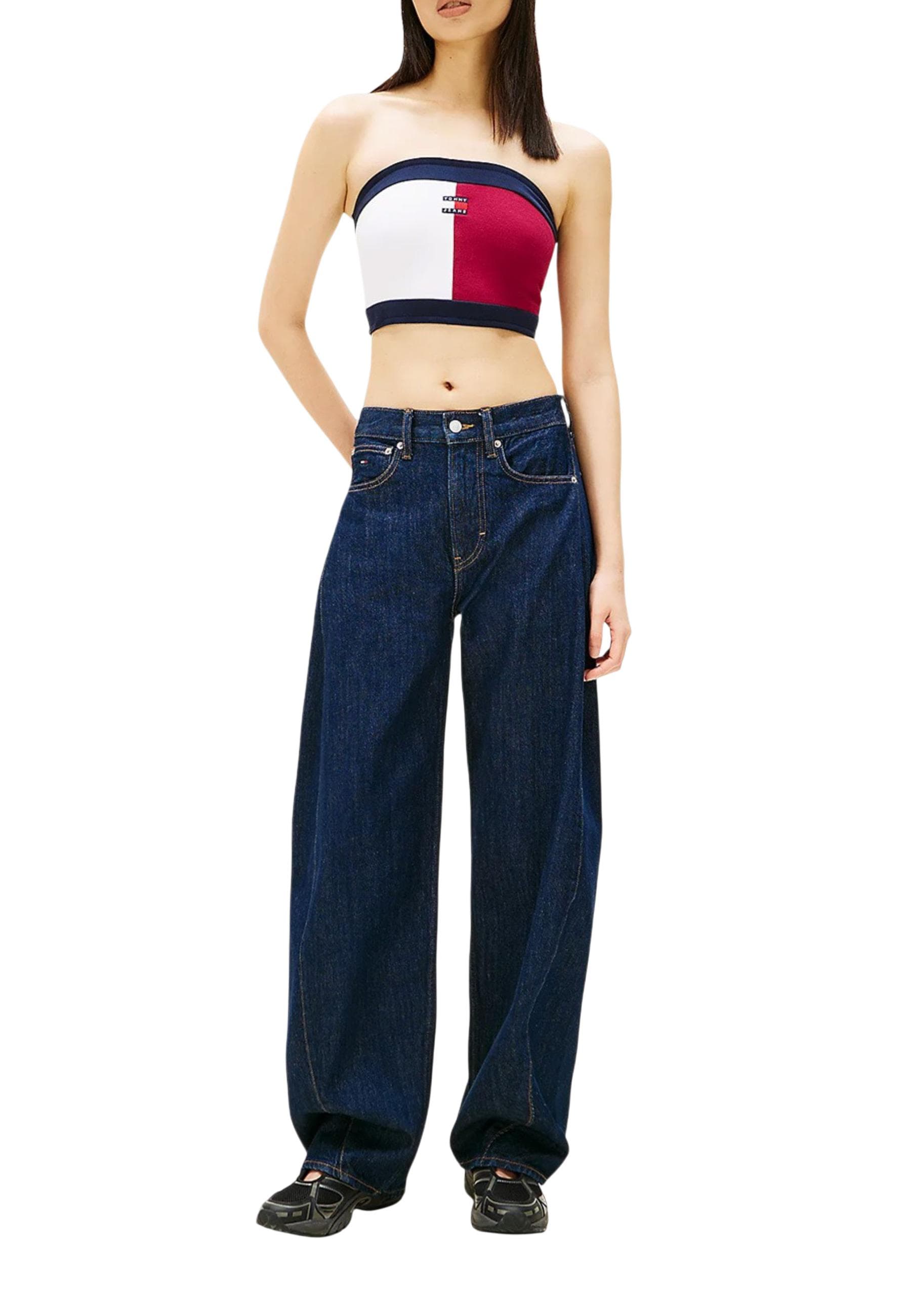 Tommy Hilfiger Jeans Top Donna - Tommy Hilfiger Jeans
