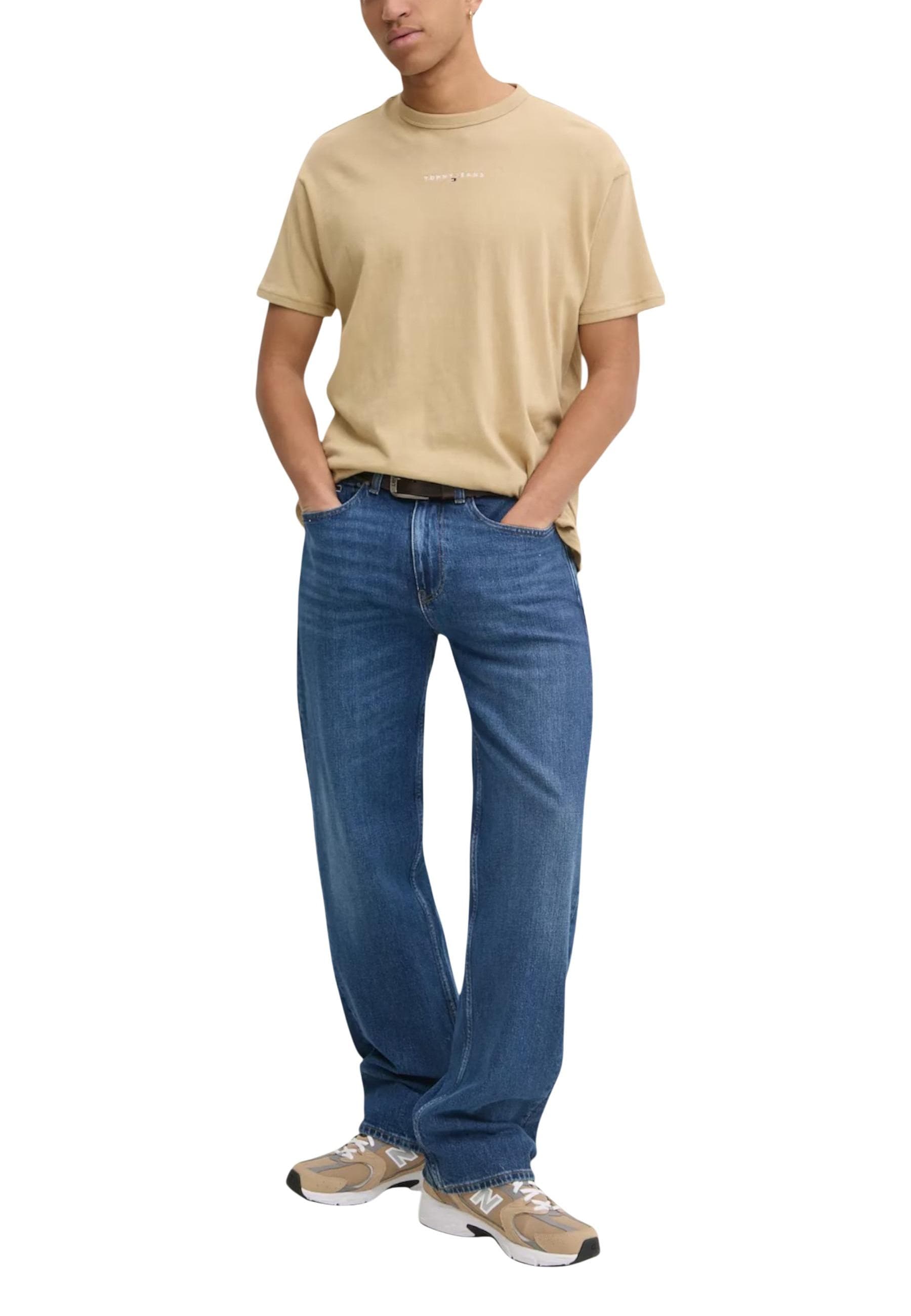 Tommy Hilfiger Jeans T-Shirt Uomo - Tommy Hilfiger Jeans