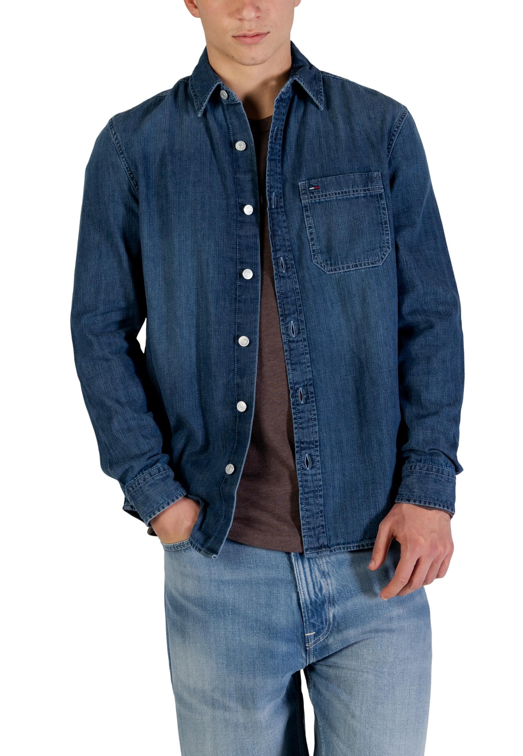 Tommy Hilfiger Jeans Camicia Uomo - Tommy Hilfiger Jeans