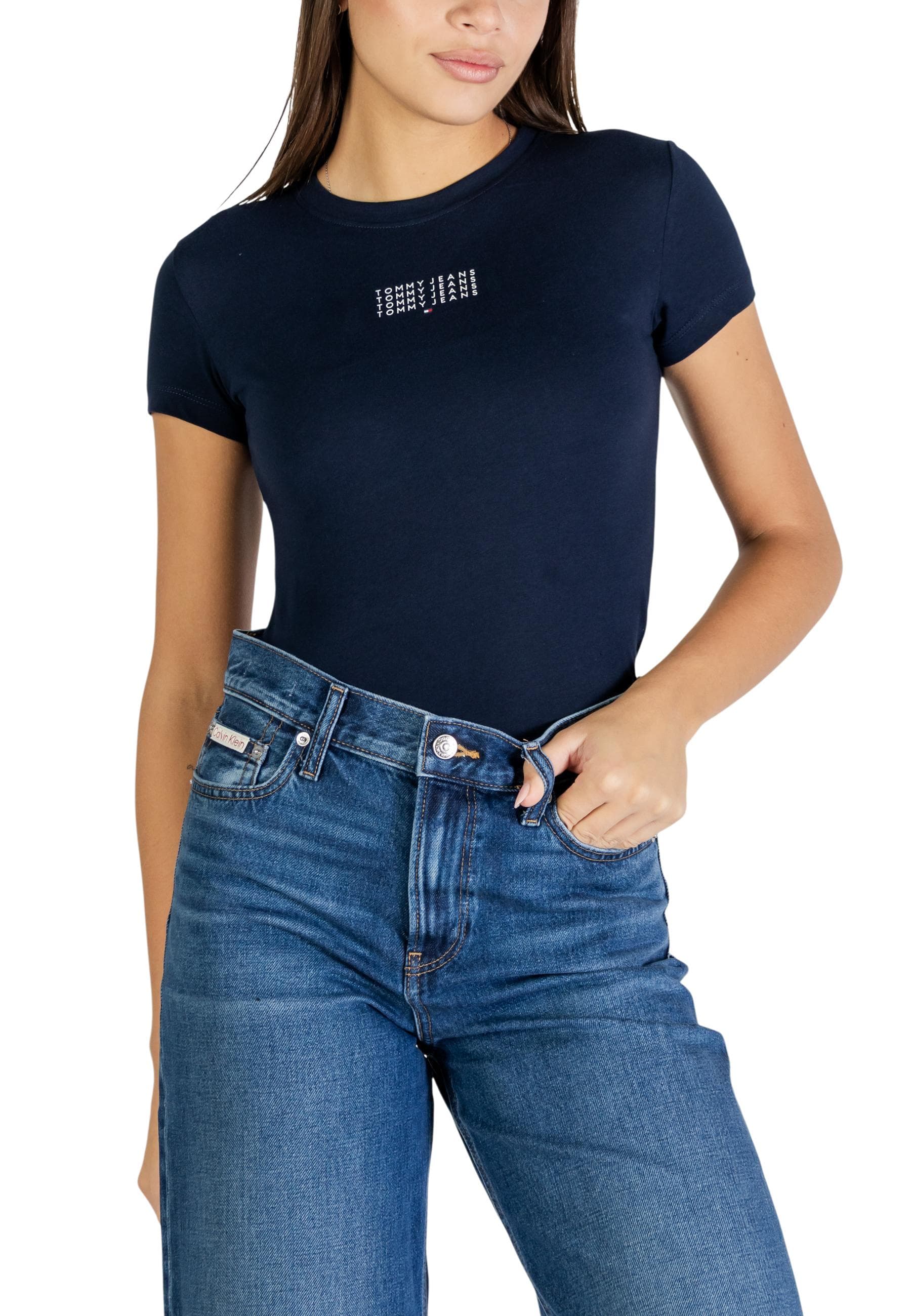 Tommy Hilfiger Jeans T-Shirt Donna - Tommy Hilfiger Jeans