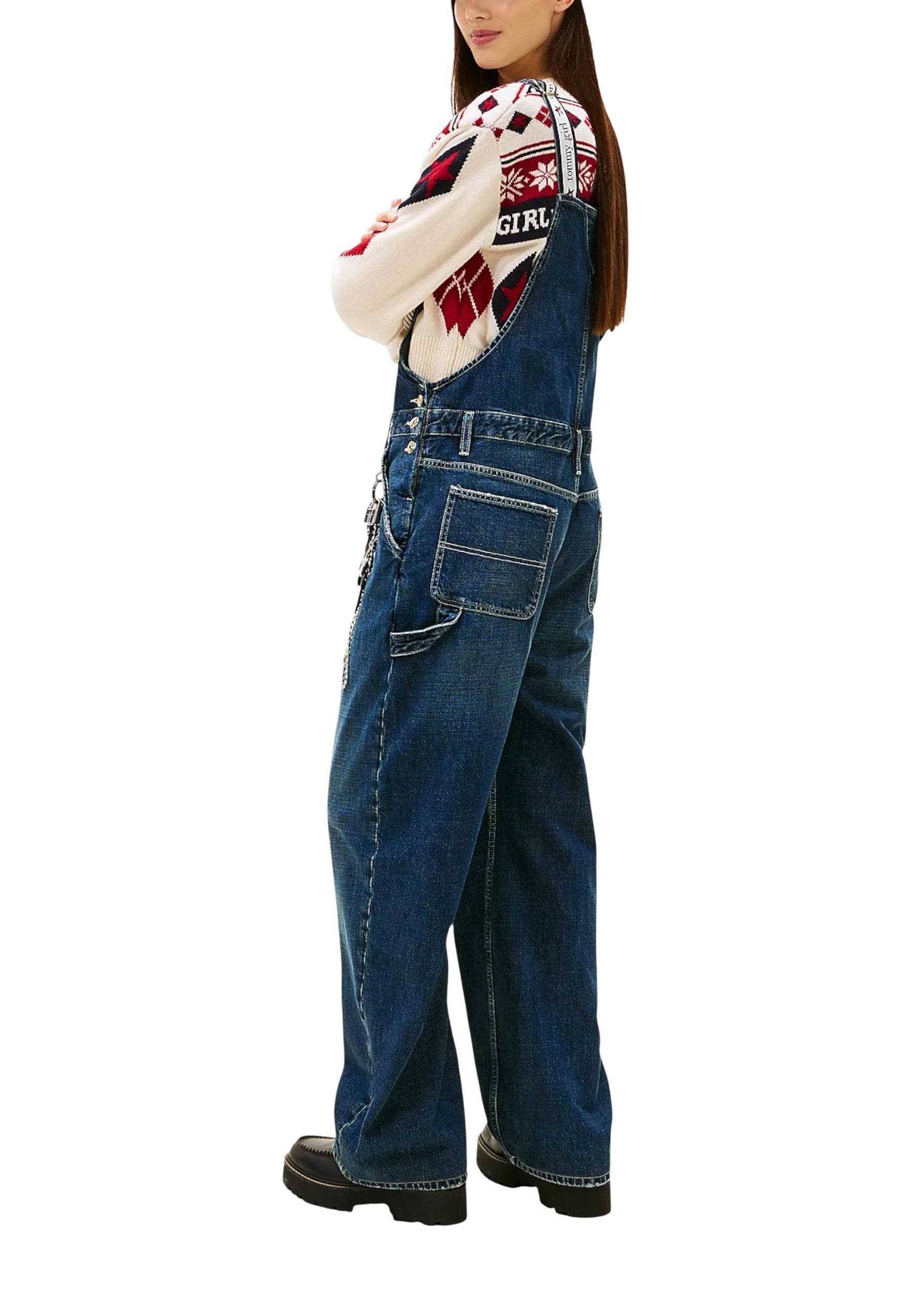 Tommy Hilfiger Jeans Tuta Donna - Tommy Hilfiger Jeans