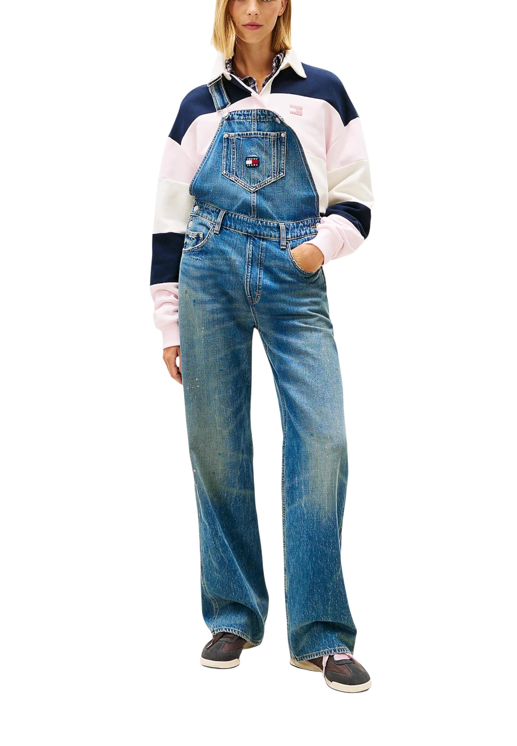 Tommy Hilfiger Jeans Tuta Donna - Tommy Hilfiger Jeans