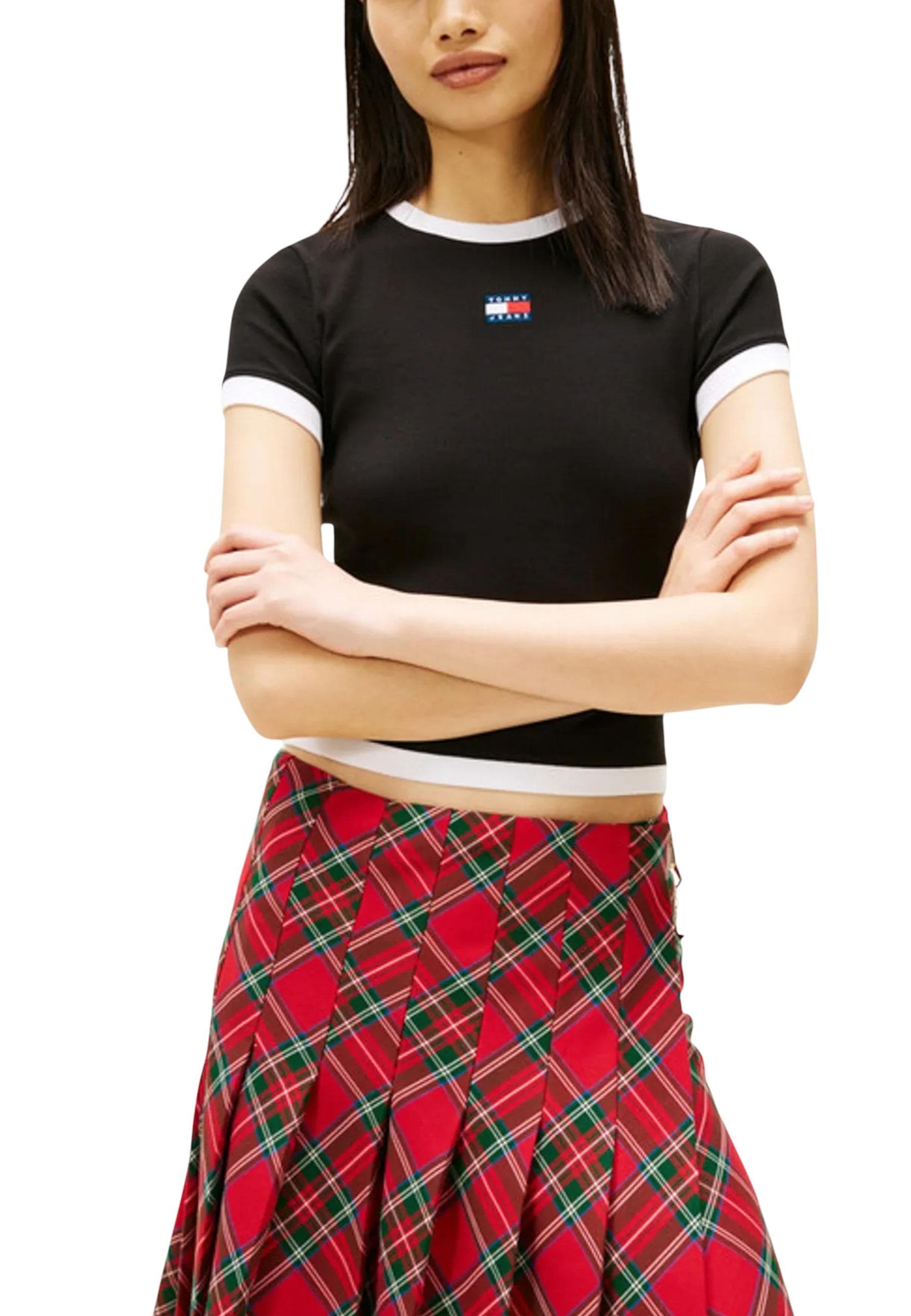 Tommy Hilfiger Jeans T-Shirt Donna - Tommy Hilfiger Jeans