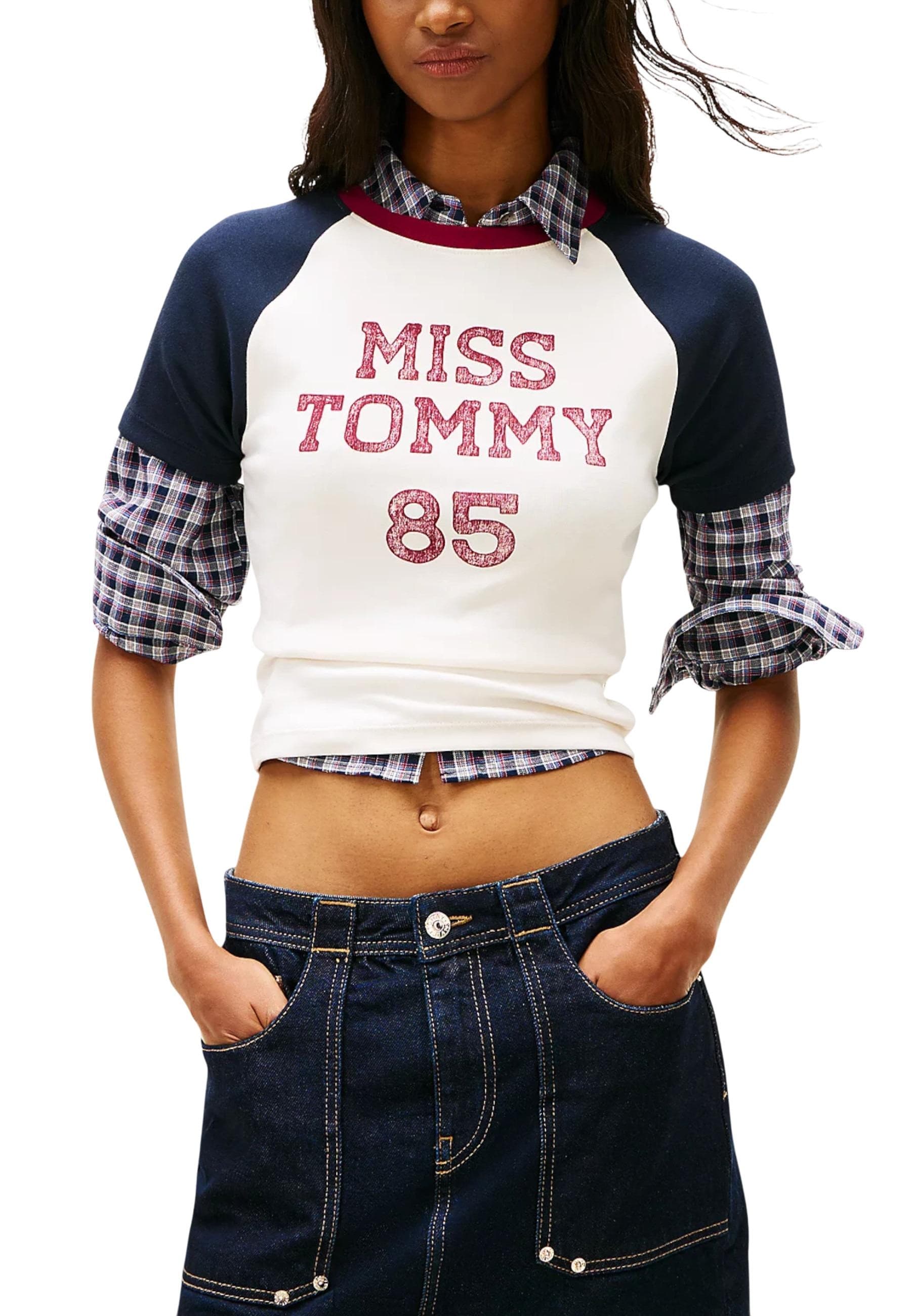 Tommy Hilfiger Jeans T-Shirt Donna - Tommy Hilfiger Jeans