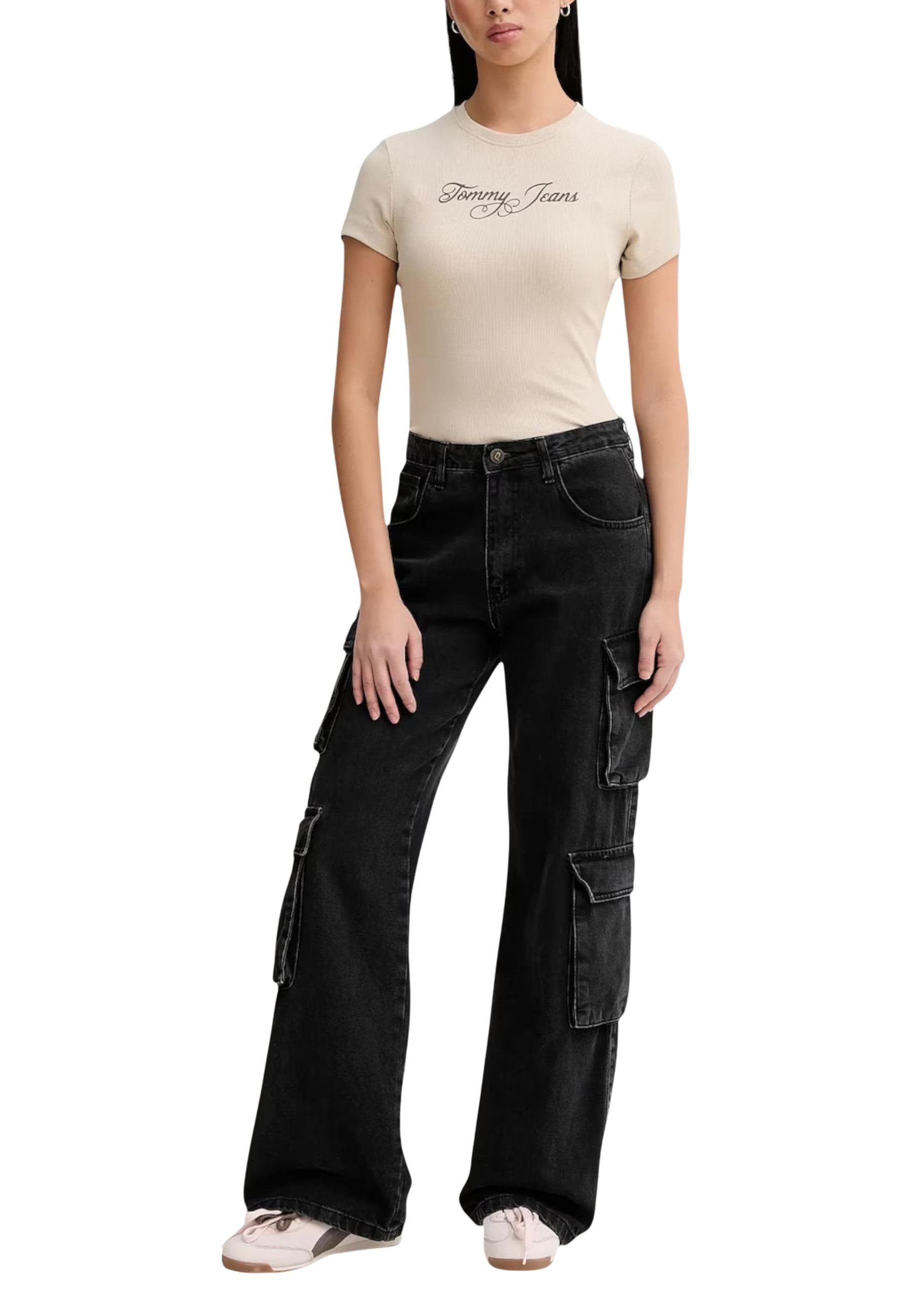 Tommy Hilfiger Jeans T-Shirt Donna - Tommy Hilfiger Jeans