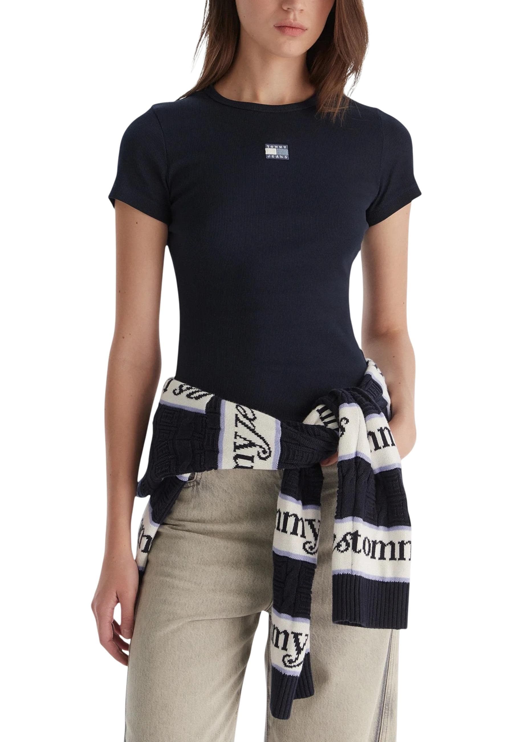 Tommy Hilfiger Jeans T-Shirt Donna - Tommy Hilfiger Jeans