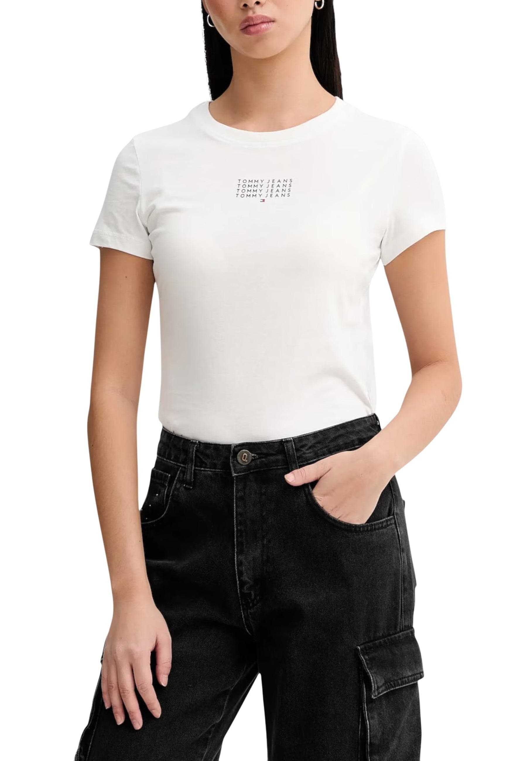 Tommy Hilfiger Jeans T-Shirt Donna - Tommy Hilfiger Jeans
