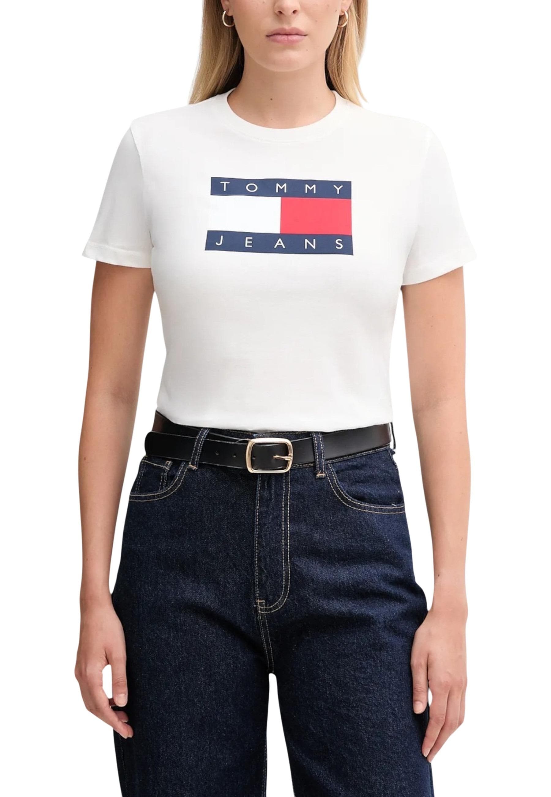 Tommy Hilfiger Jeans T-Shirt Donna - Tommy Hilfiger Jeans