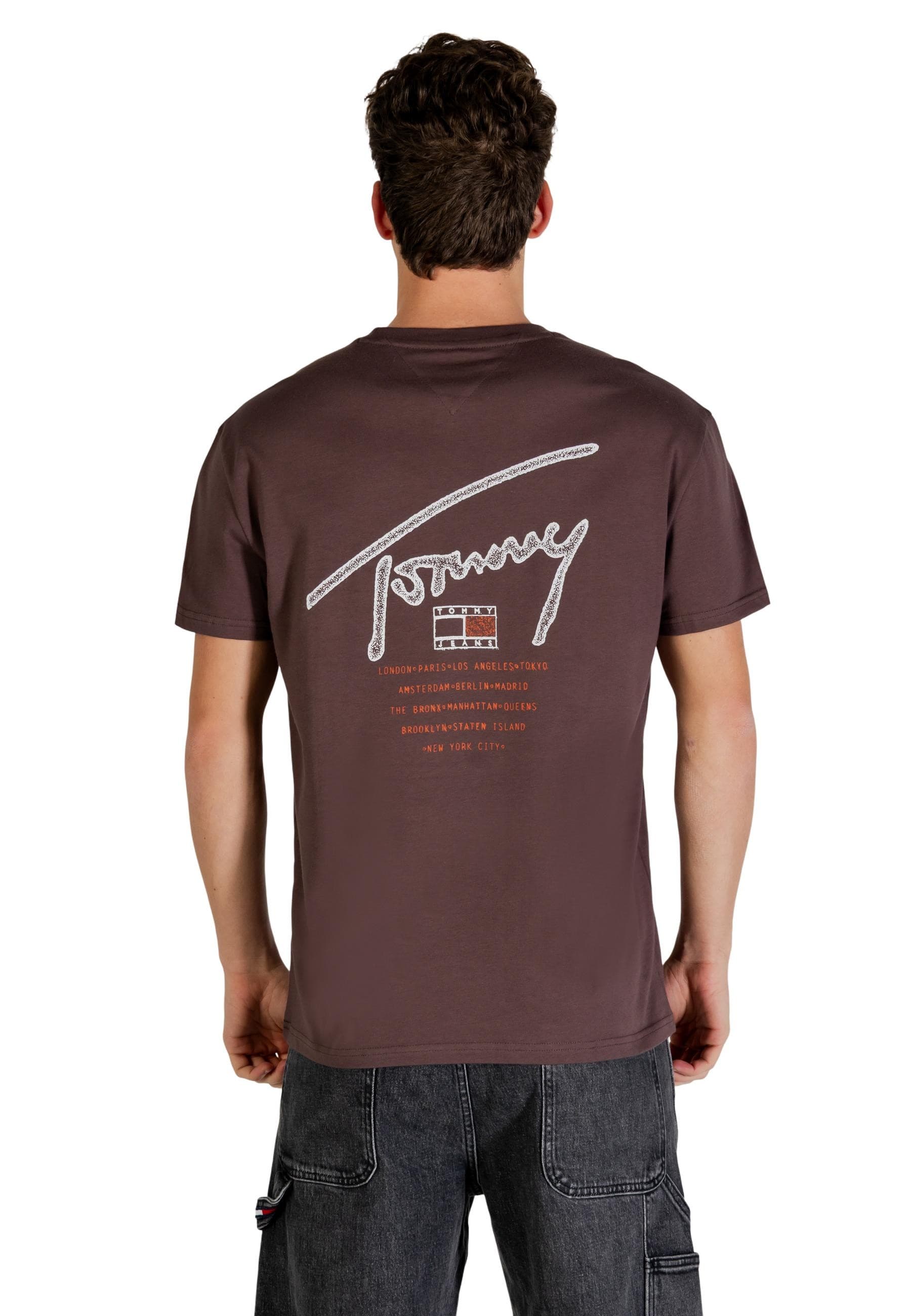 Tommy Hilfiger Jeans T-Shirt Uomo - Tommy Hilfiger Jeans