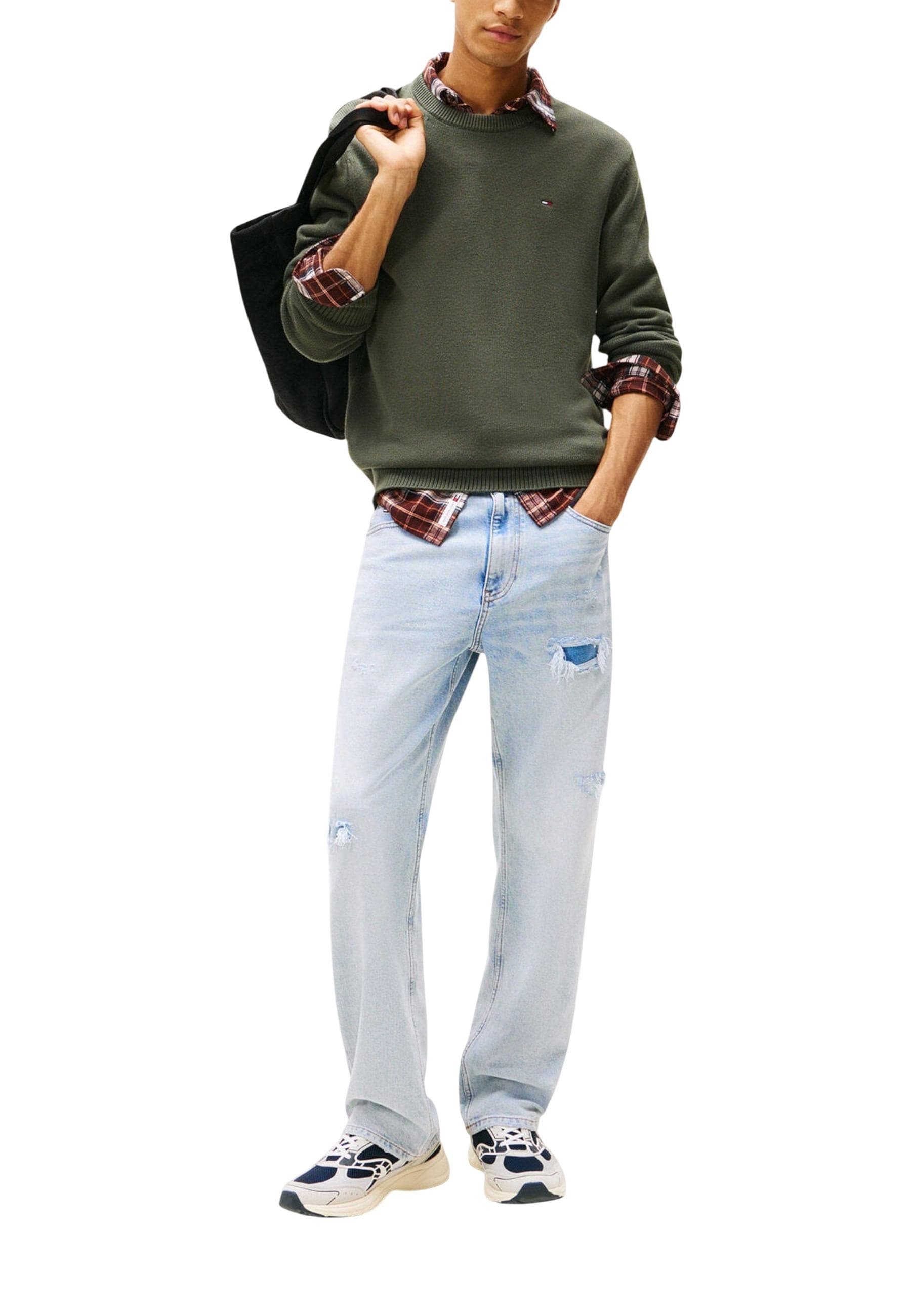 Tommy Hilfiger Jeans Maglia Uomo - Tommy Hilfiger Jeans