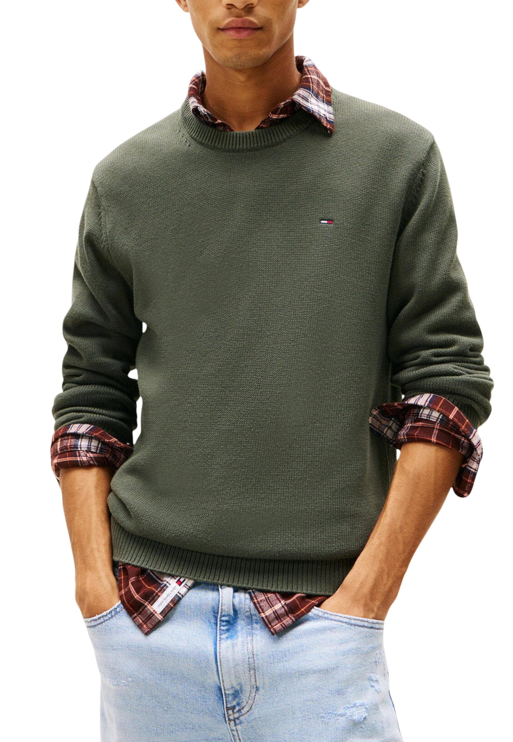 Tommy Hilfiger Jeans Maglia Uomo - Tommy Hilfiger Jeans