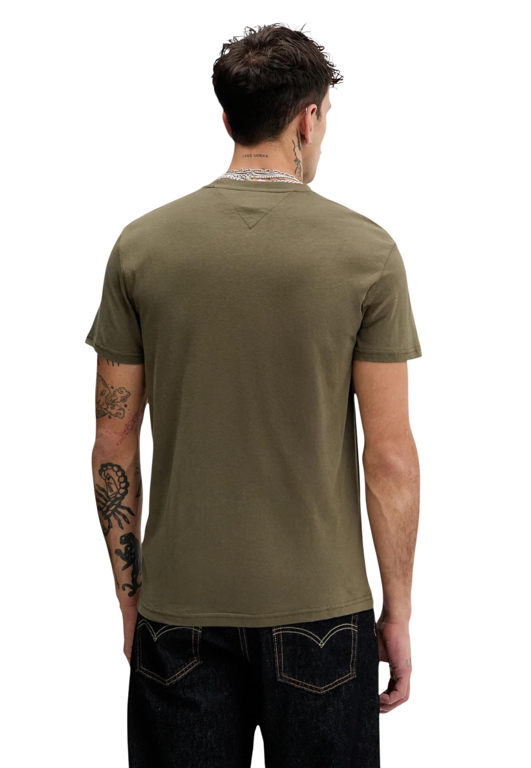 Tommy Hilfiger Jeans T-Shirt Uomo - Tommy Hilfiger Jeans