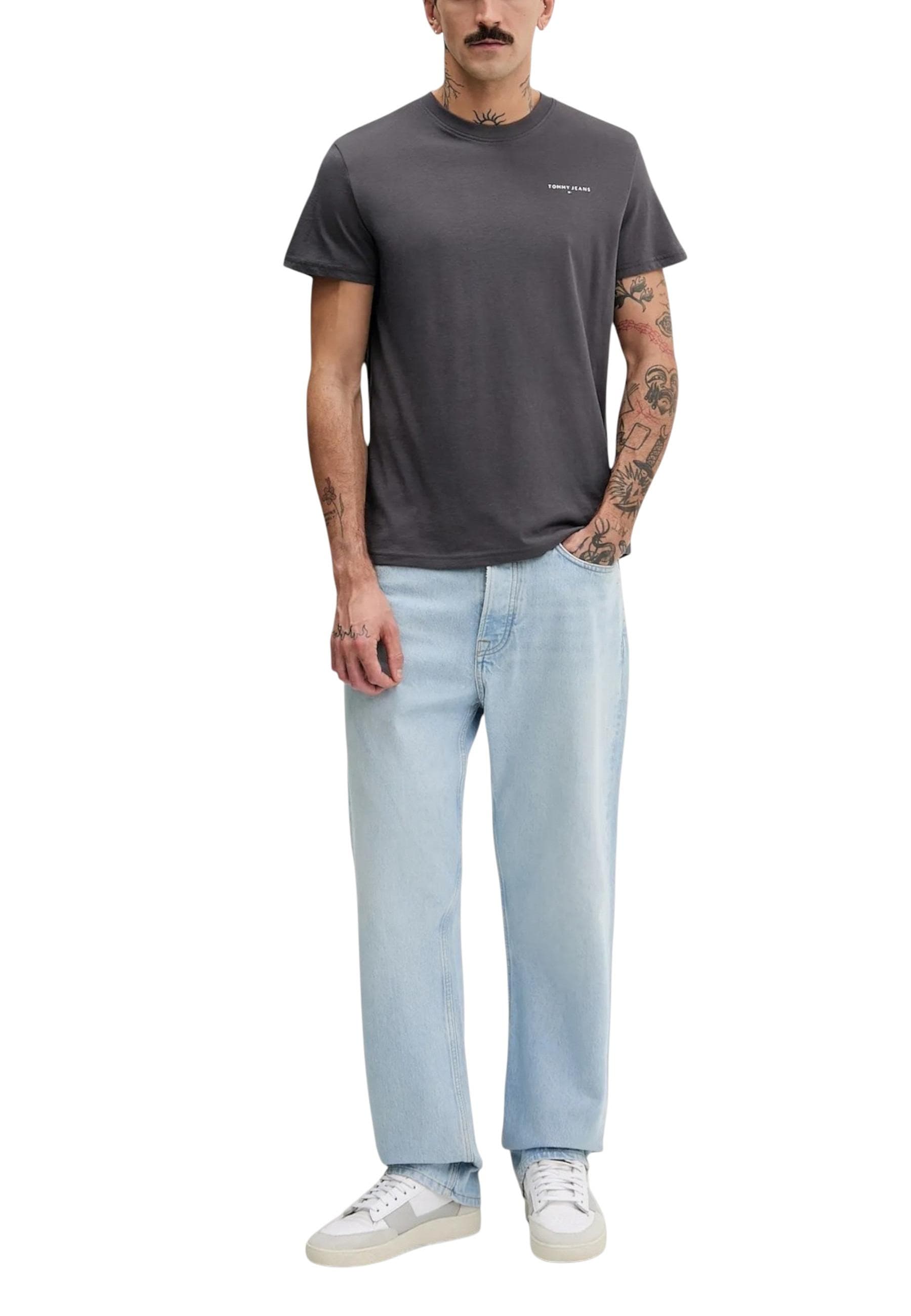 Tommy Hilfiger Jeans T-Shirt Uomo - Tommy Hilfiger Jeans