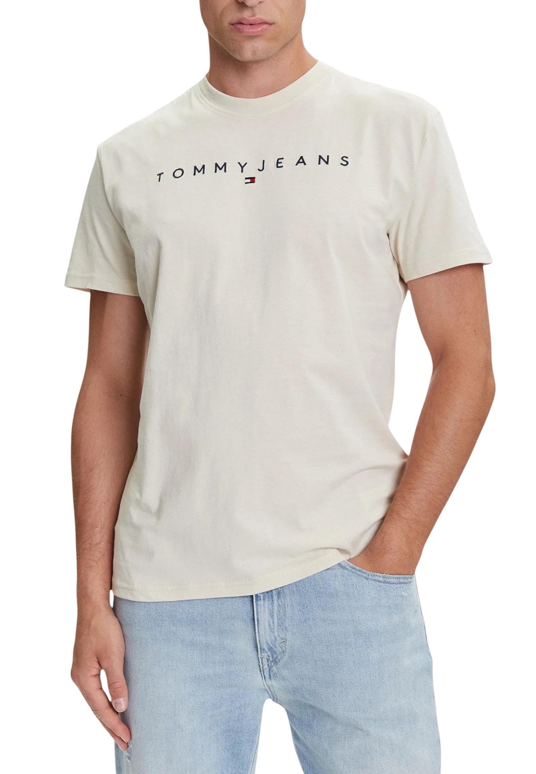 Tommy Hilfiger Jeans T-Shirt Uomo - Tommy Hilfiger Jeans